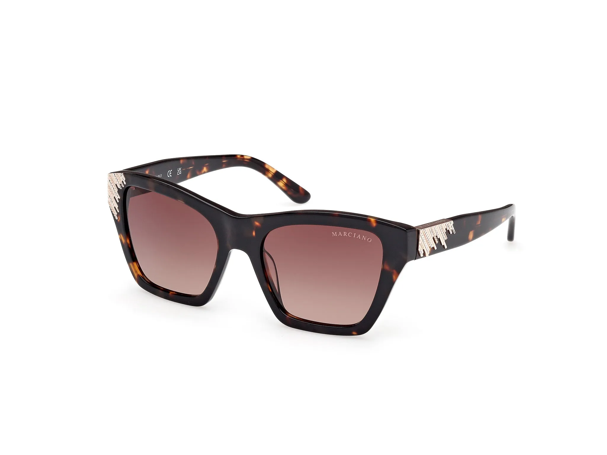 Guess by Marciano GM00024 52F Occhiali da sole Acetato Squadrata Normale - immagine 1