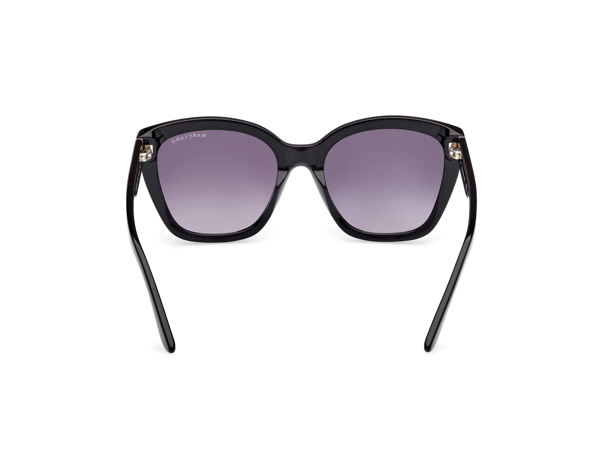 Guess by Marciano GM00021 01B Occhiali da sole Acetato Nero Fumo Squadrata Normale - immagine 4