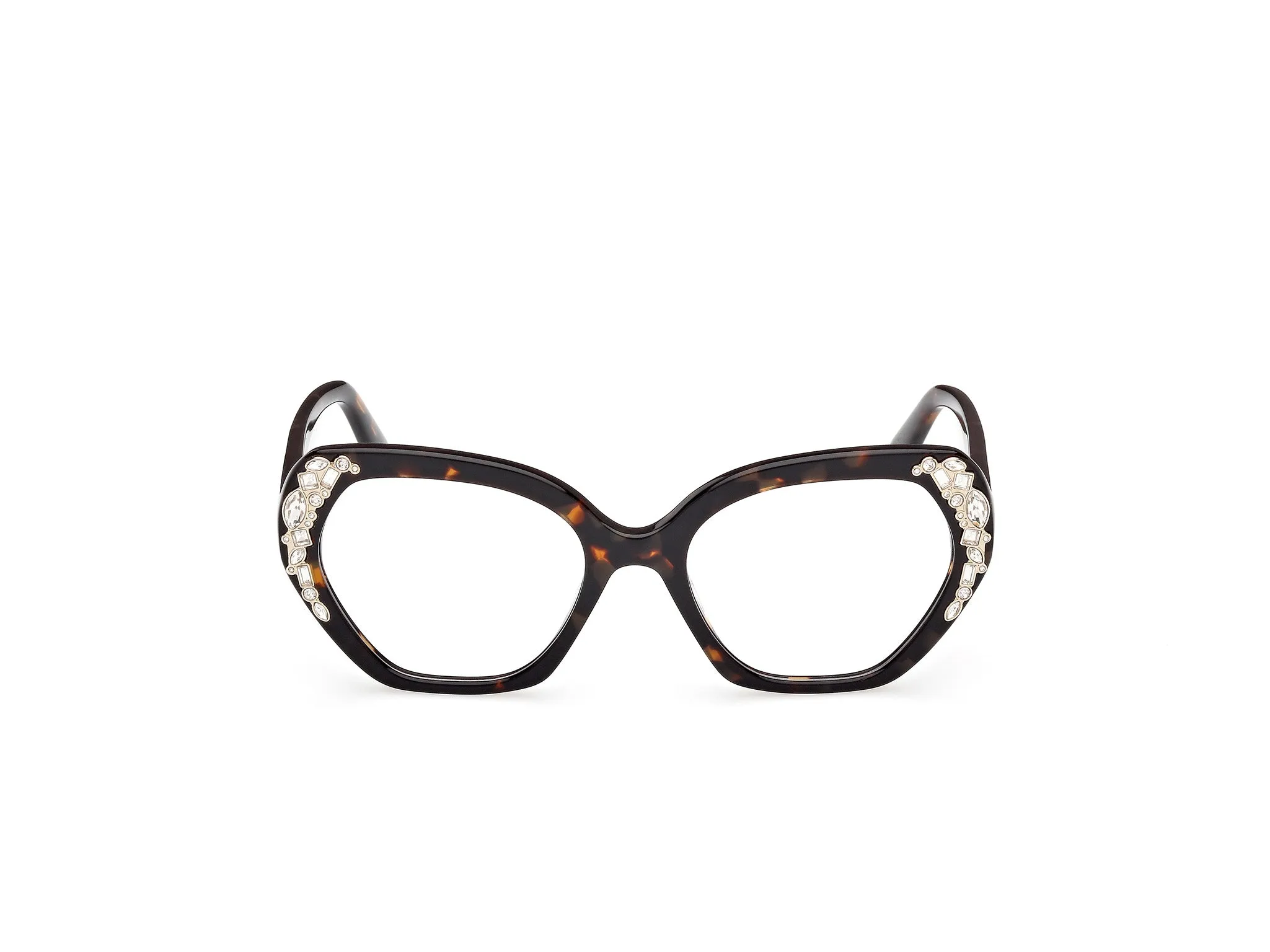 Guess by Marciano GM50039 52 Montature da vista Acetato Havana Geometrica Normale - immagine 2