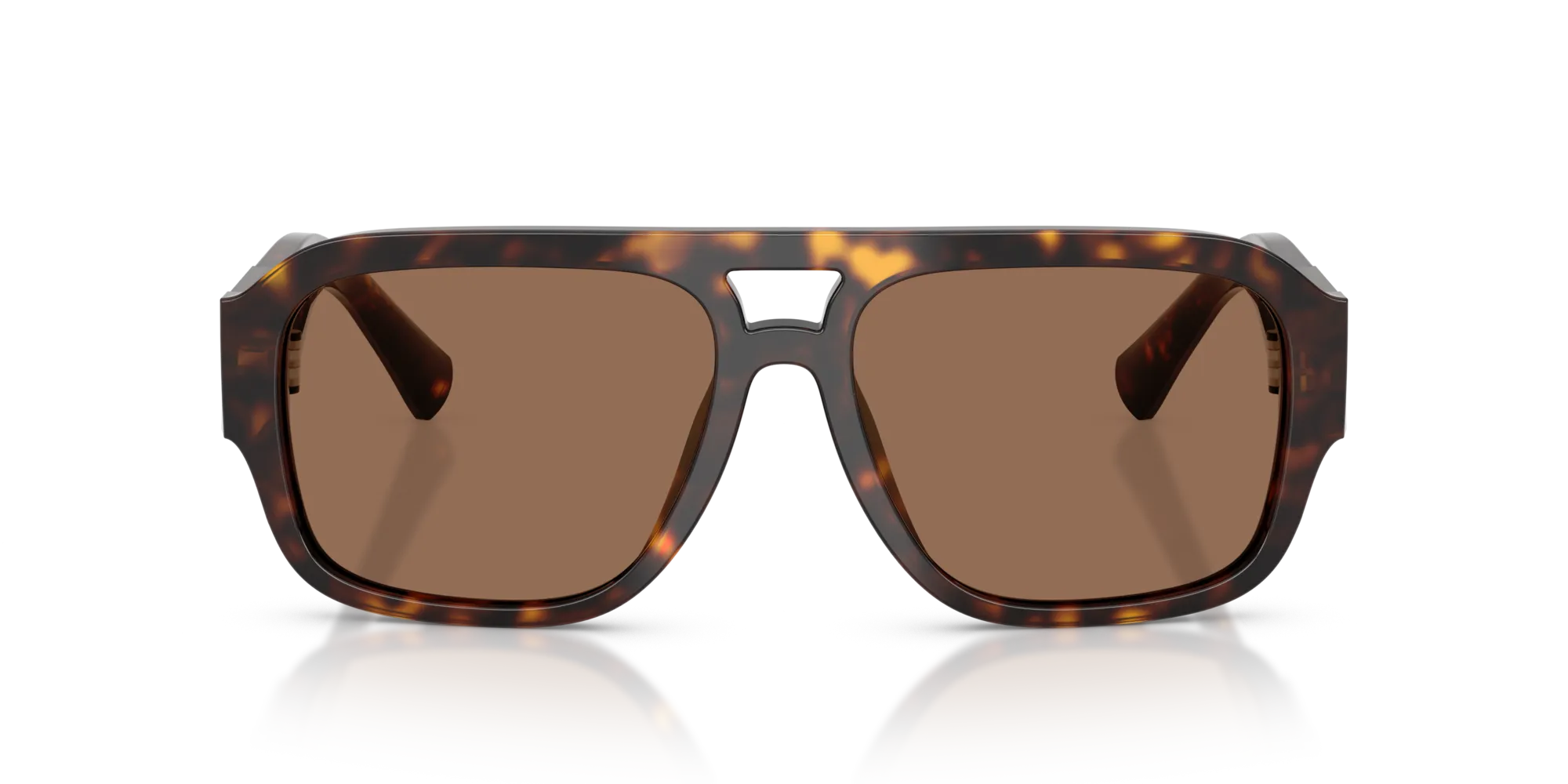 Dolce & Gabbana DG4506 502/73 Occhiali da sole Acetato Tartaruga Marrone Pilot Normale - immagine 3