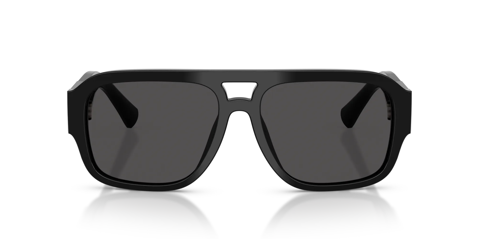Dolce & Gabbana DG4506 501/87 Occhiali da sole Acetato Nero Grigio Pilot Normale - immagine 3