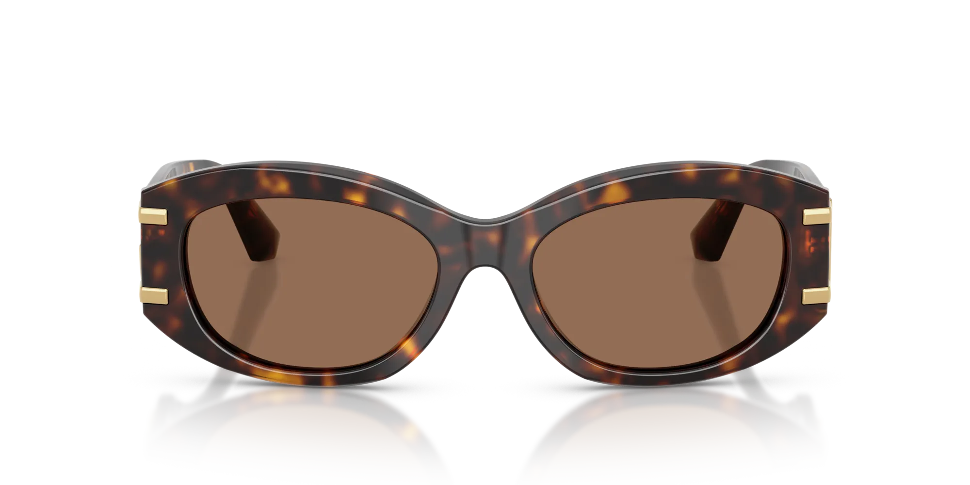 Dolce & Gabbana DG4502 502/73 Occhiali da sole Acetato Tartaruga Marrone Rotonda Normale - immagine 3