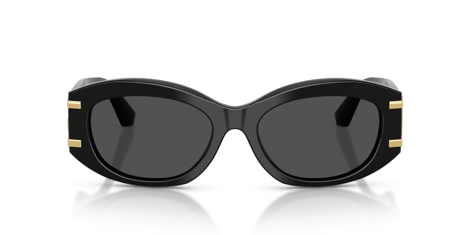 Dolce & Gabbana DG4502 501/87 Occhiali da sole Acetato Nero Grigio Rotonda Normale - immagine 3