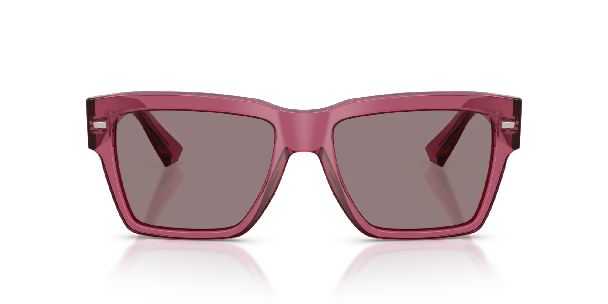Dolce & Gabbana DG4431 32117N Occhiali da sole Acetato Rosso Viola Squadrata Normale - immagine 3