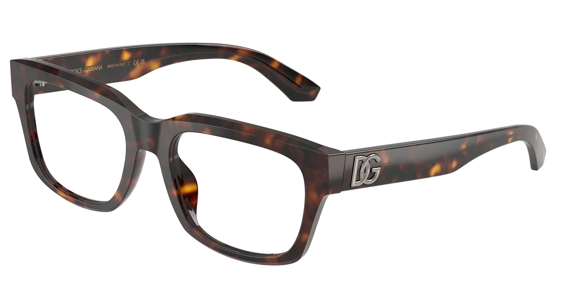 Dolce & Gabbana DG3416 502 Montature da vista Acetato Tartaruga Squadrata Normale - immagine 1