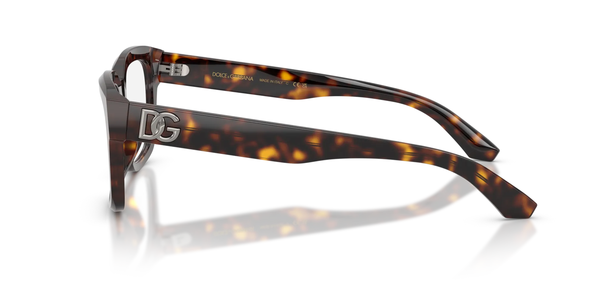 Dolce & Gabbana DG3416 502 Montature da vista Acetato Tartaruga Squadrata Normale - immagine 4
