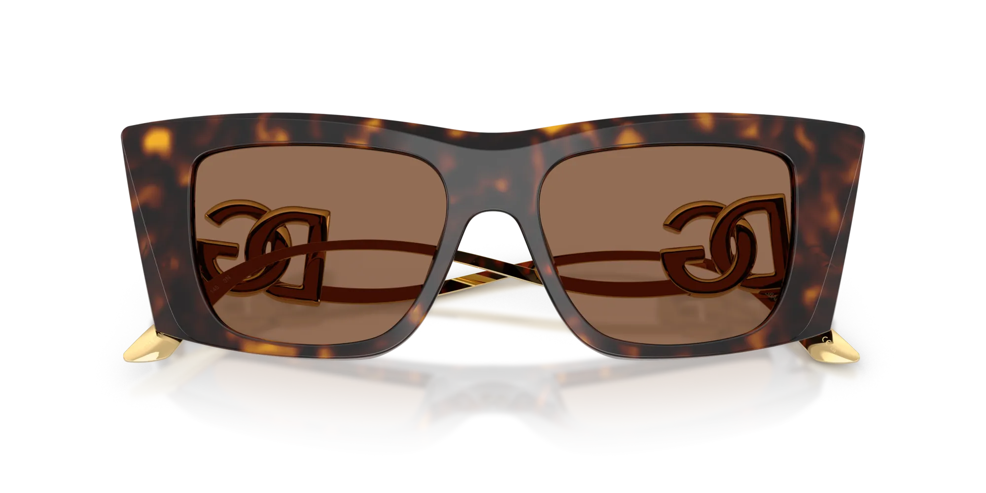 Dolce & Gabbana DG4510 502/73 Occhiali da sole Acetato Tartaruga Marrone Cat Eye Normale - immagine 2