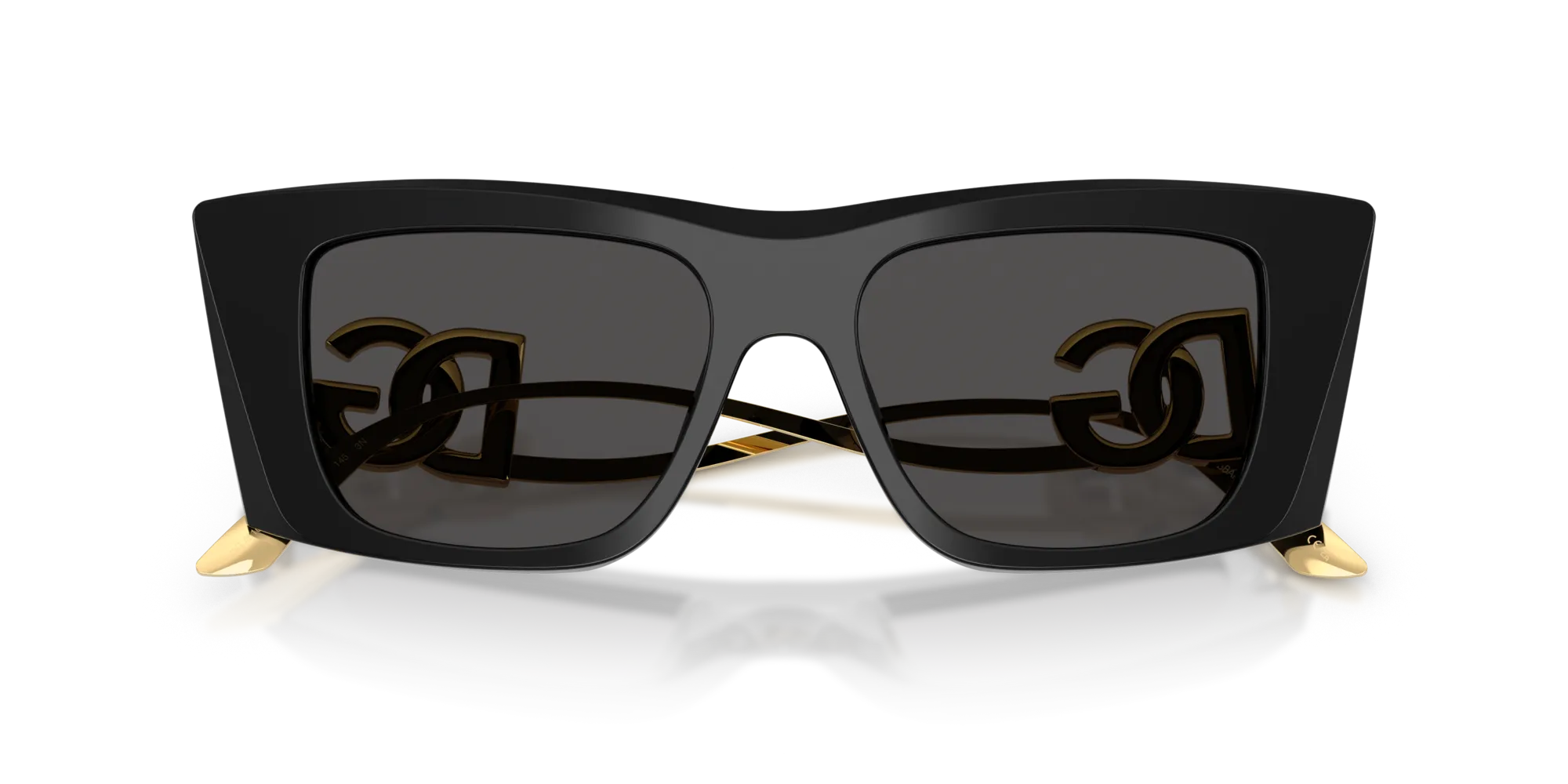 Dolce & Gabbana DG4510 501/87 Occhiali da sole Acetato Nero Grigio Cat Eye Normale - immagine 2
