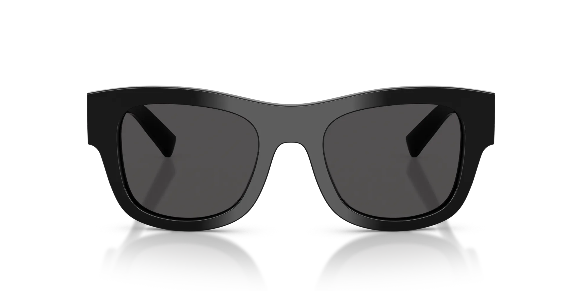Dolce & Gabbana DG4509 501/87 Occhiali da sole Acetato Nero Grigio Squadrata Normale - immagine 3