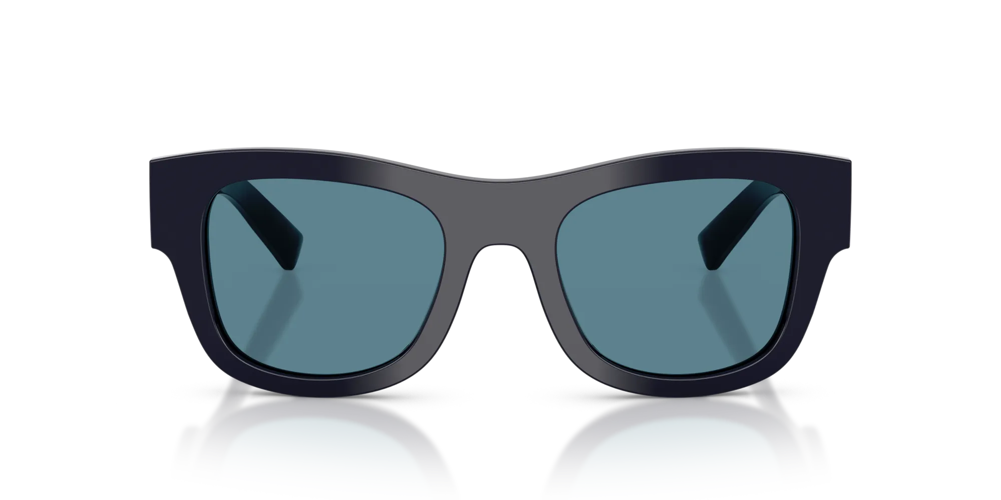Dolce & Gabbana DG4509 309480 Occhiali da sole Acetato Blu Grigio Squadrata Normale - immagine 3