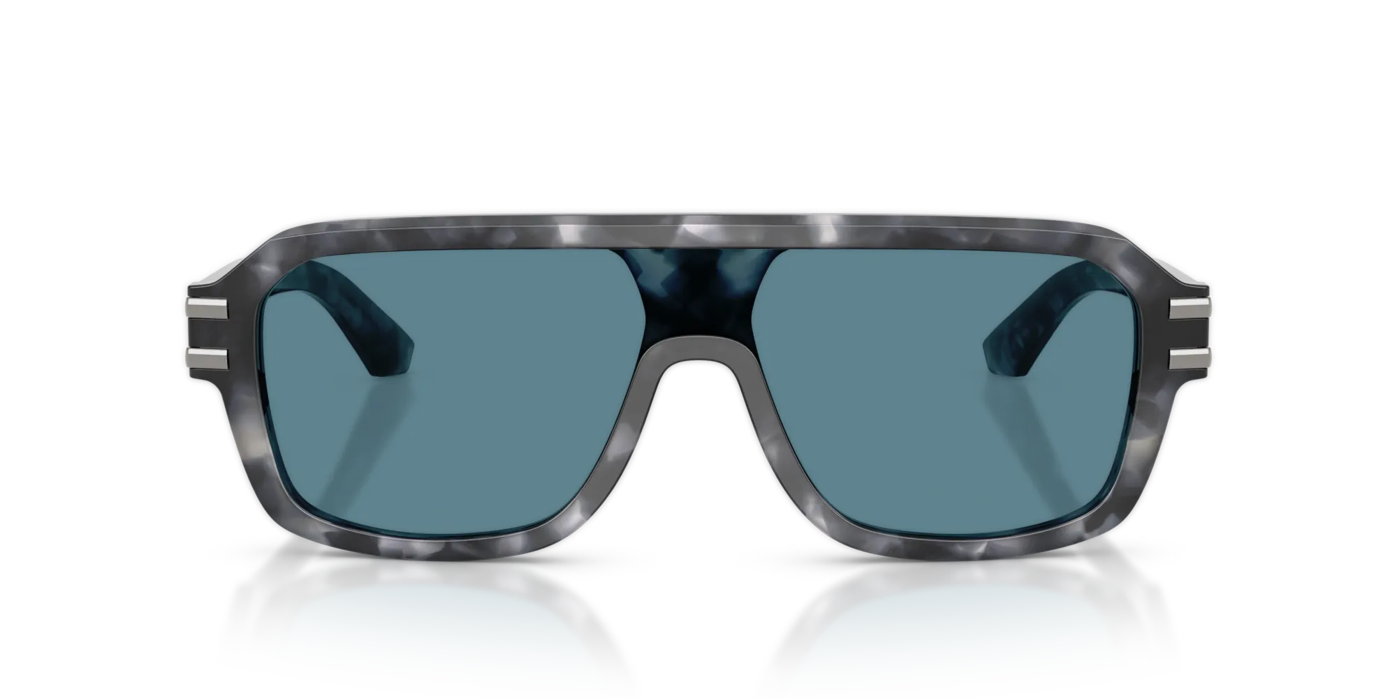 Dolce & Gabbana DG4507 3445/1 Occhiali da sole Acetato Tartaruga Grigio Pilot Normale - immagine 3