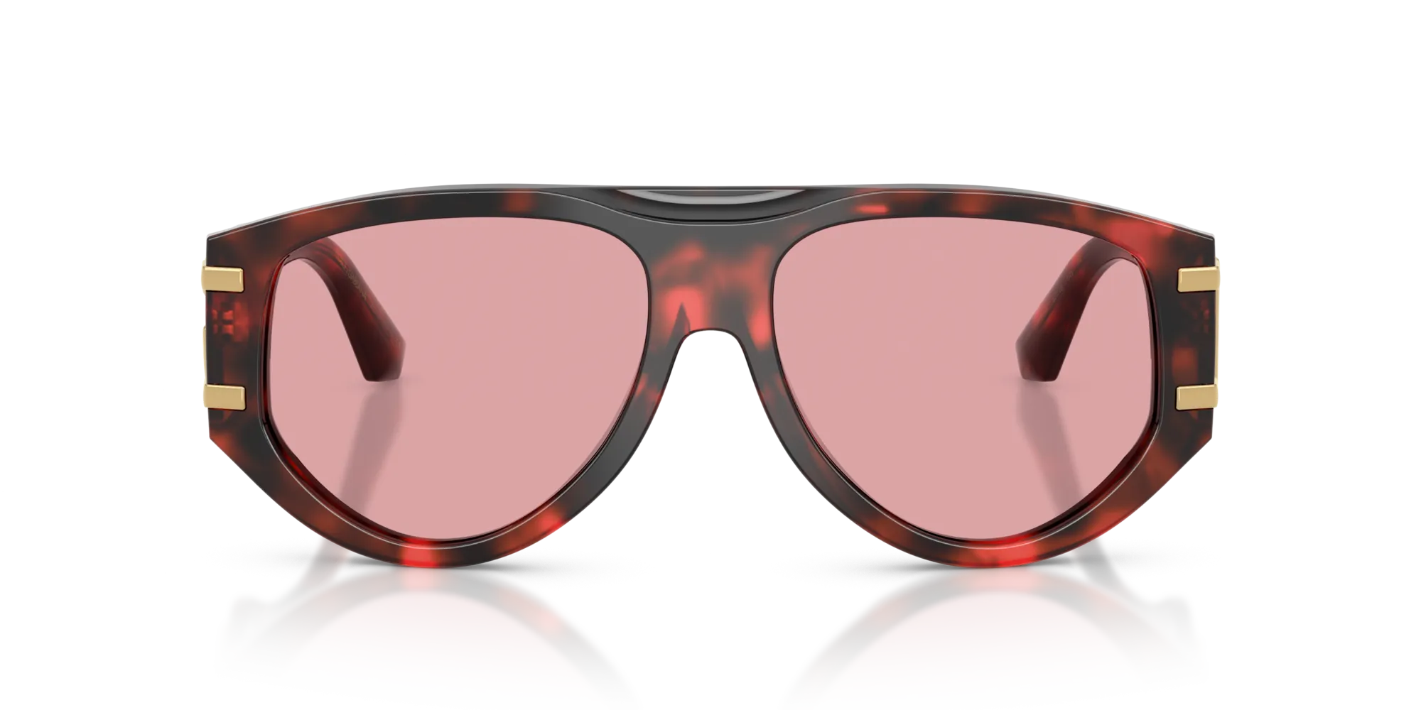 Dolce & Gabbana DG4499 335884 Occhiali da sole Acetato Tartaruga Viola Pilot Normale - immagine 3