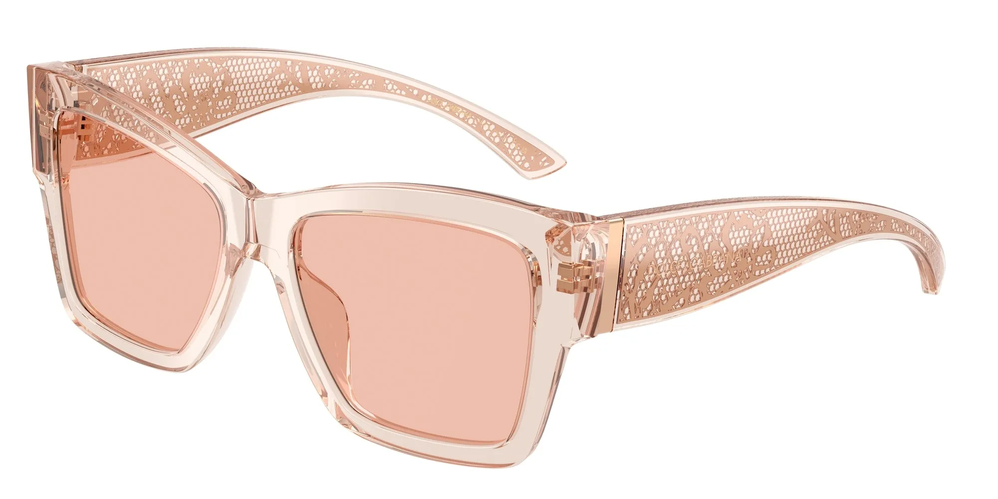 Dolce & Gabbana DG4493 314884 Occhiali da sole Acetato Rosa Rosa Squadrata Normale - immagine 1
