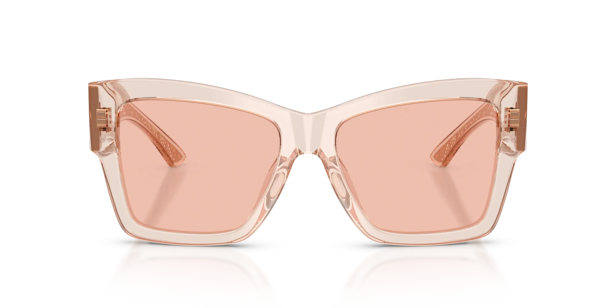 Dolce & Gabbana DG4493 314884 Occhiali da sole Acetato Rosa Rosa Squadrata Normale - immagine 3