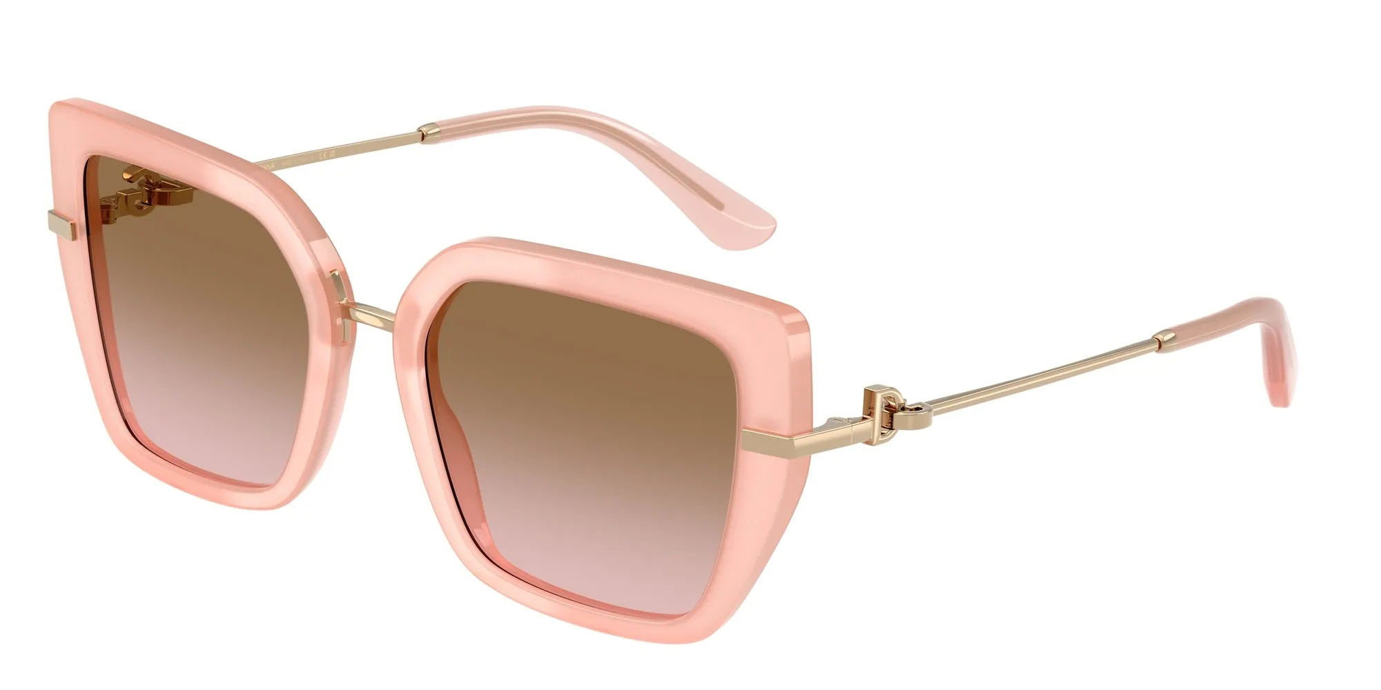 Dolce & Gabbana DG4474 343611 Occhiali da sole Acetato Rosa Rosa Farfalla Normale Sfumato - immagine 1