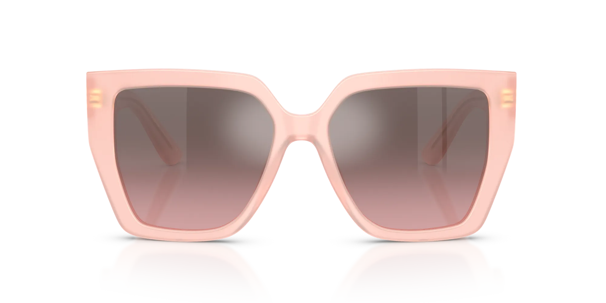 Dolce & Gabbana DG4438 33847E Occhiali da sole Acetato Rosa Rosa Squadrata Normale Sfumato - immagine 3