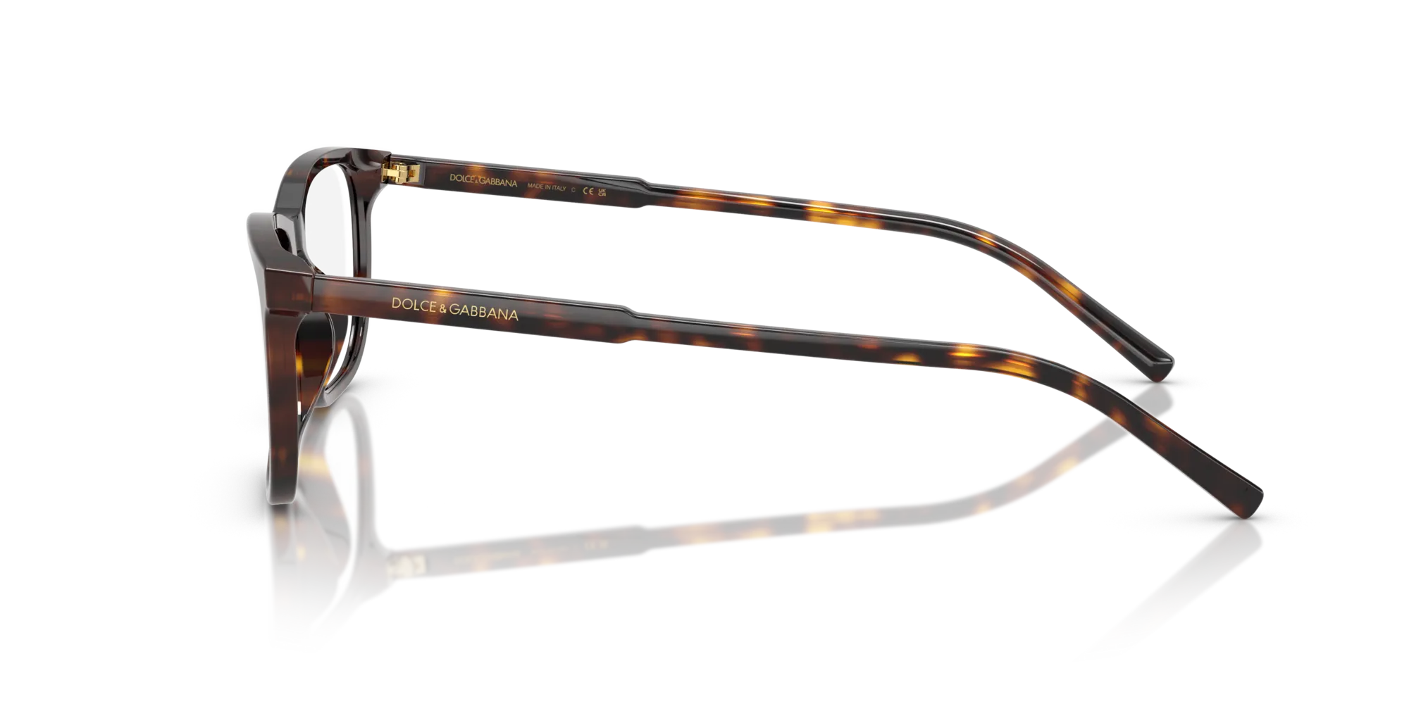 Dolce & Gabbana DG3427 502 Montature da vista Acetato Tartaruga Squadrata Normale - immagine 4