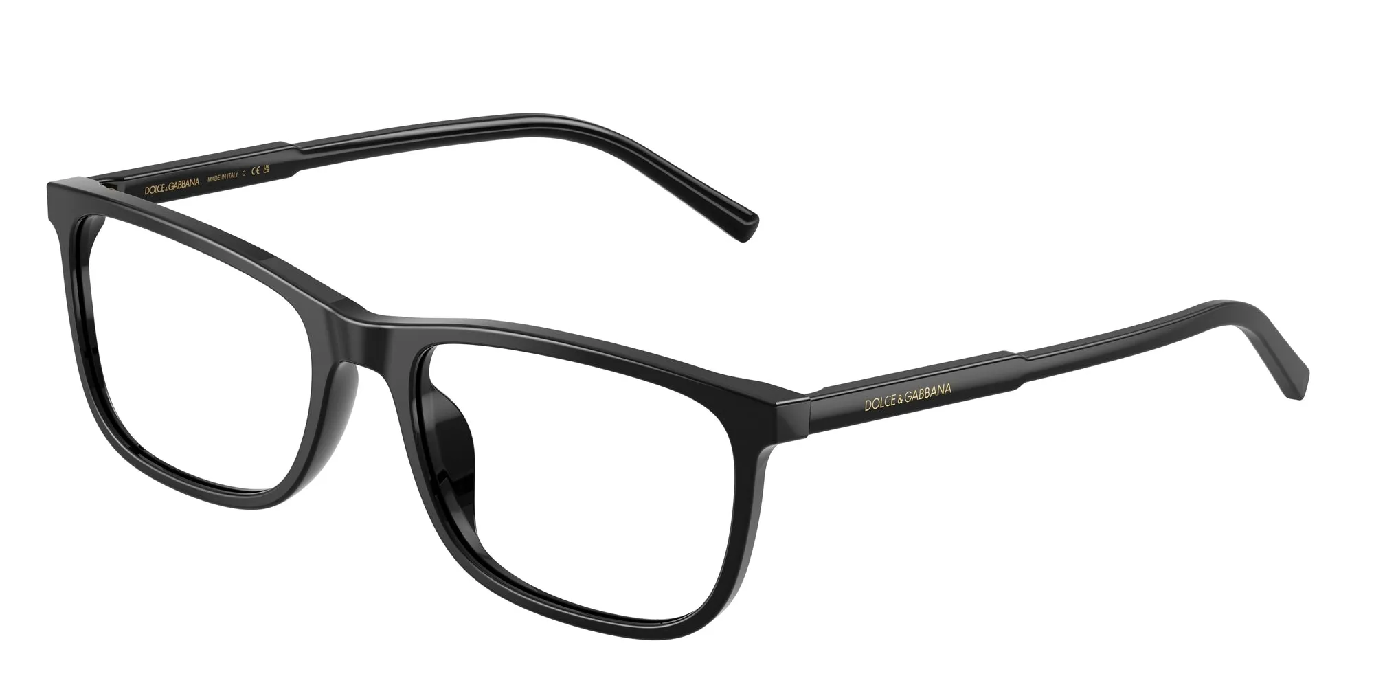 Dolce & Gabbana DG3427 501 Montature da vista Acetato Nero Squadrata Normale - immagine 1