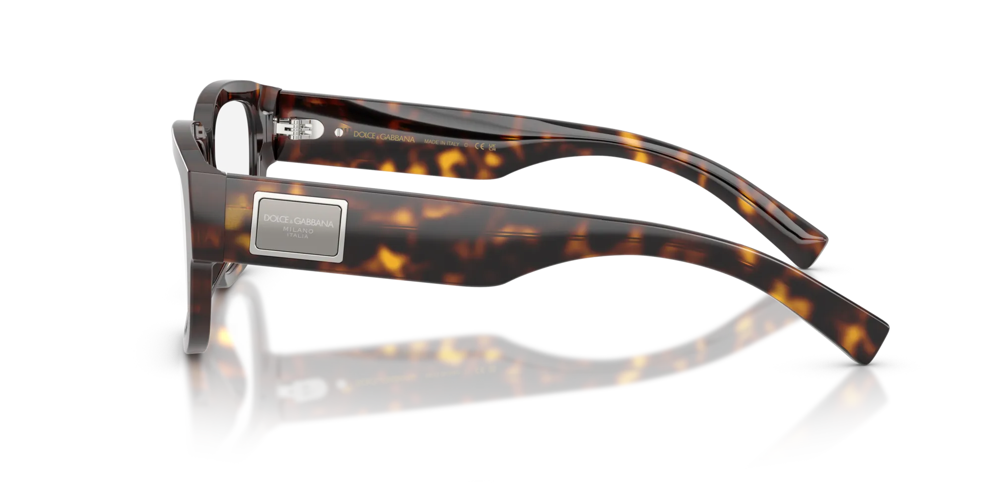 Dolce & Gabbana DG3423 502 Montature da vista Acetato Tartaruga Squadrata Normale - immagine 4