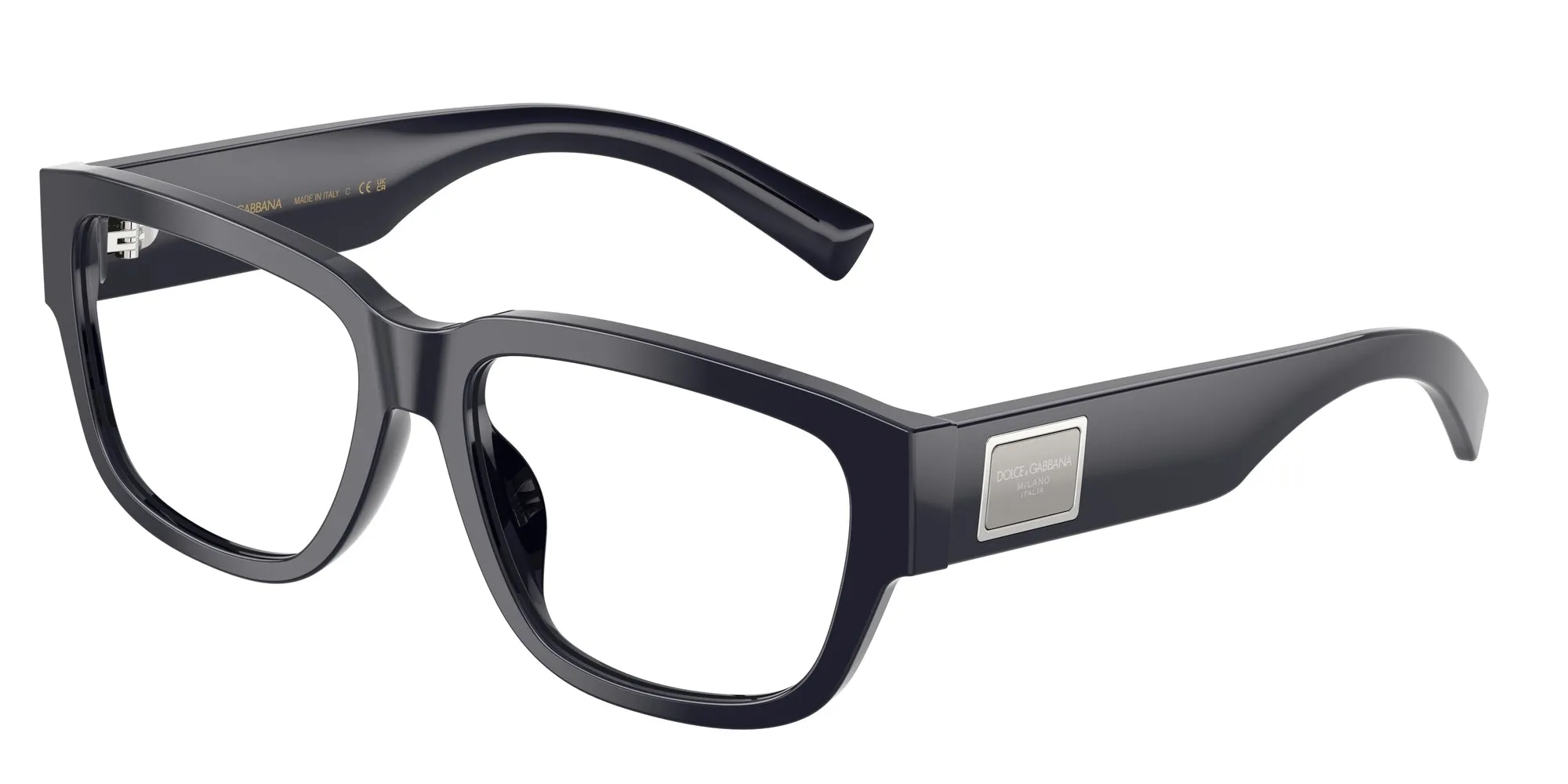 Dolce & Gabbana DG3423 3094 Montature da vista Acetato Blu Squadrata Normale - immagine 1