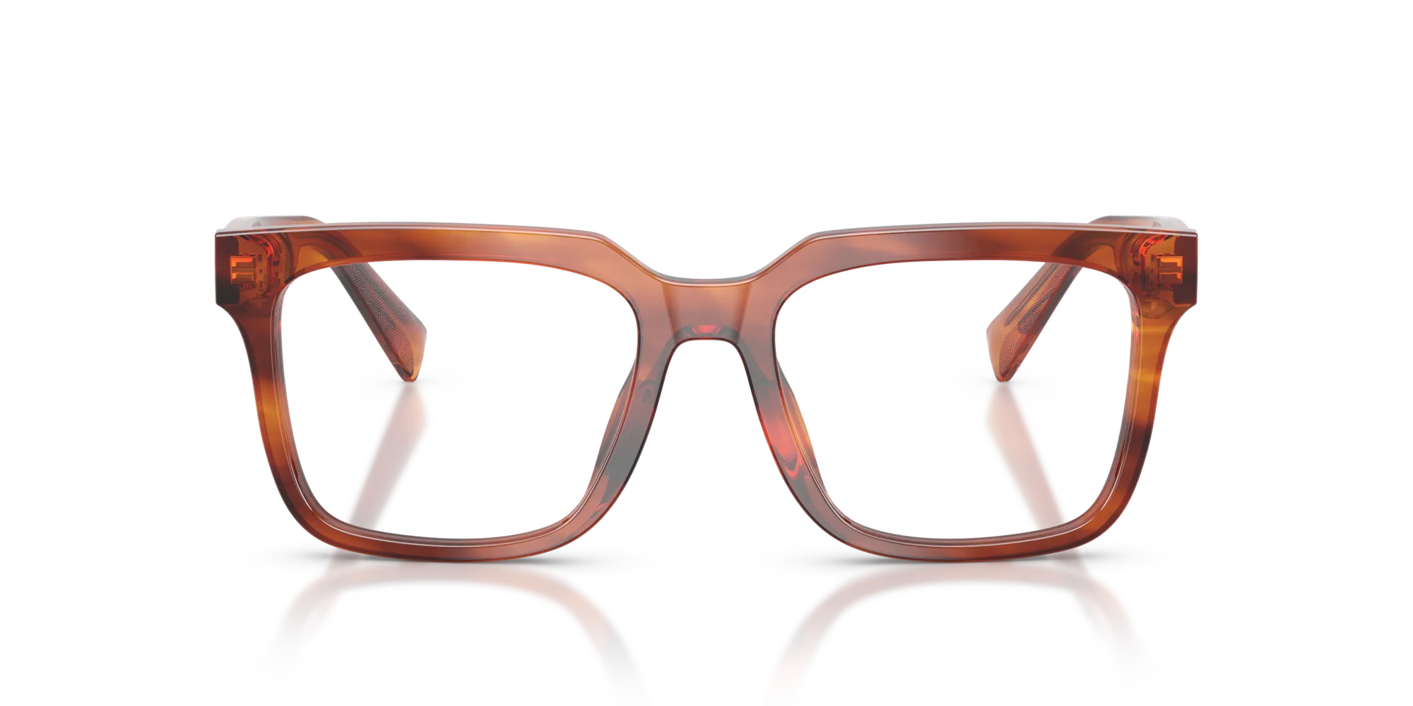 Dolce & Gabbana DG3422 3221 Montature da vista Acetato Marrone Squadrata Normale - immagine 3