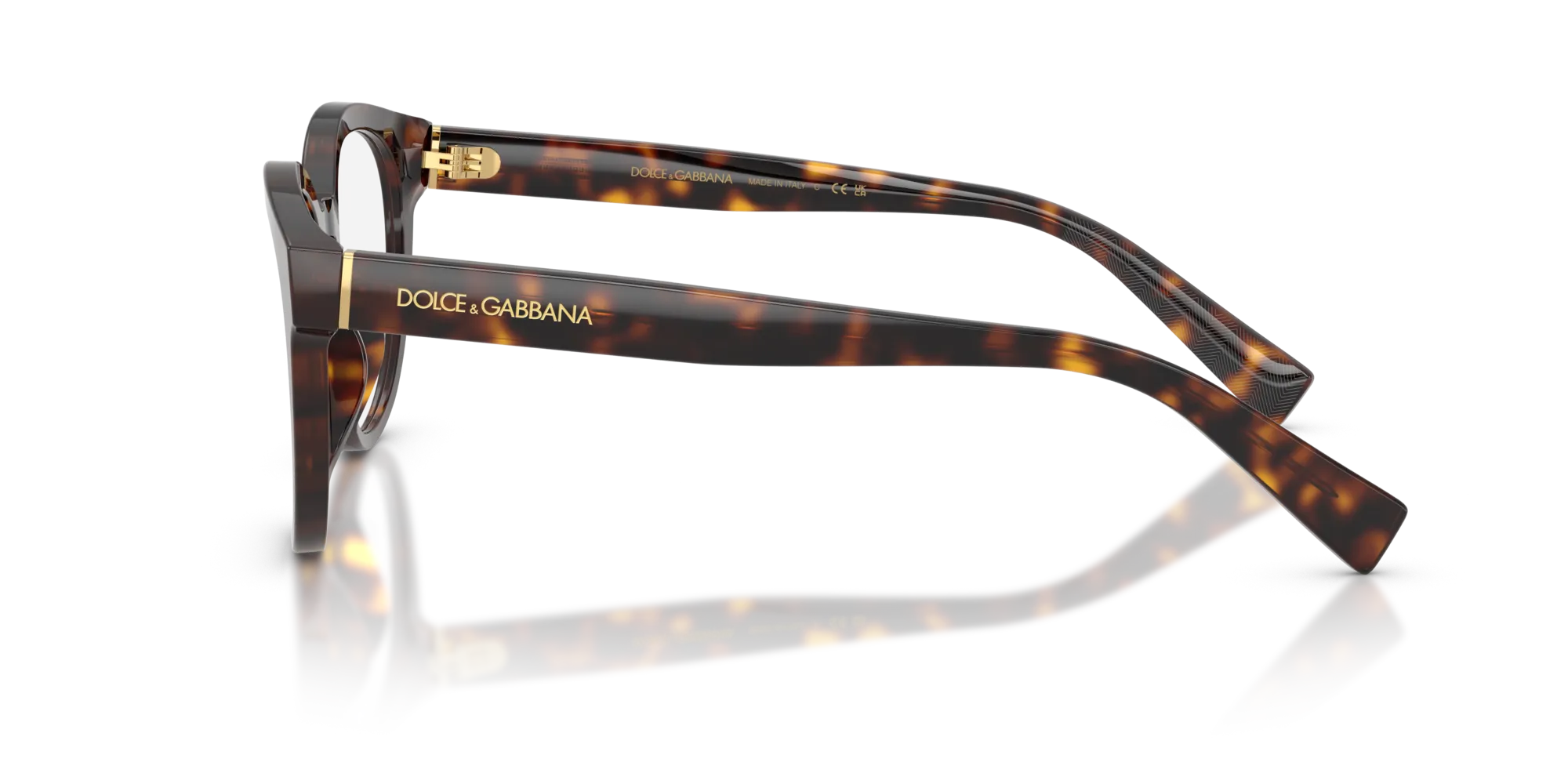 Dolce & Gabbana DG3421 502 Montature da vista Acetato Tartaruga Pantos Normale - immagine 4