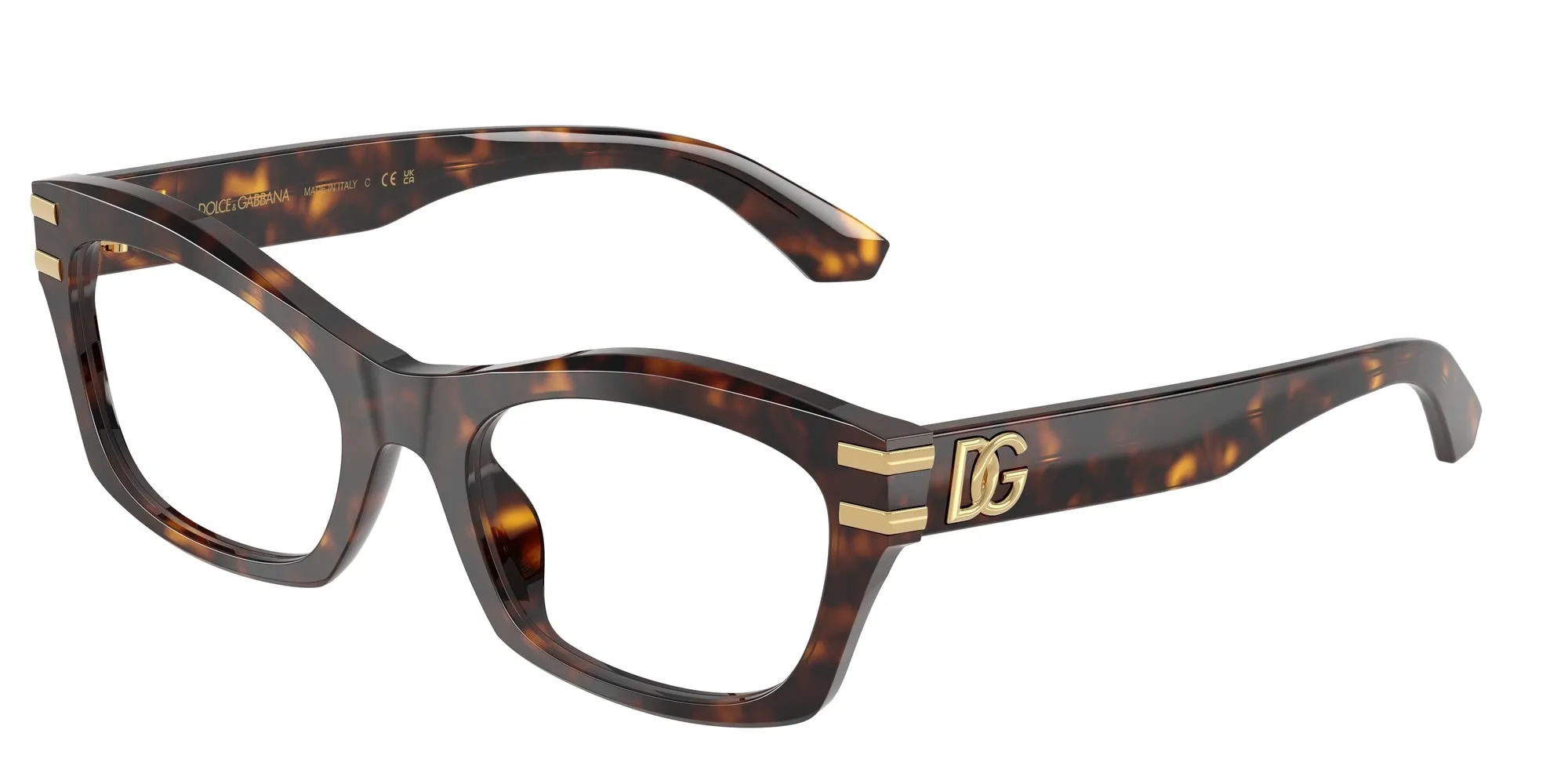 Dolce & Gabbana DG3420 502 Montature da vista Acetato Tartaruga Farfalla Normale - immagine 1