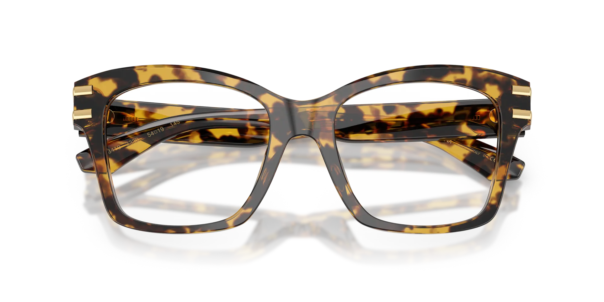 Dolce & Gabbana DG3419 3330 Montature da vista Acetato Tartaruga Squadrata Normale - immagine 2