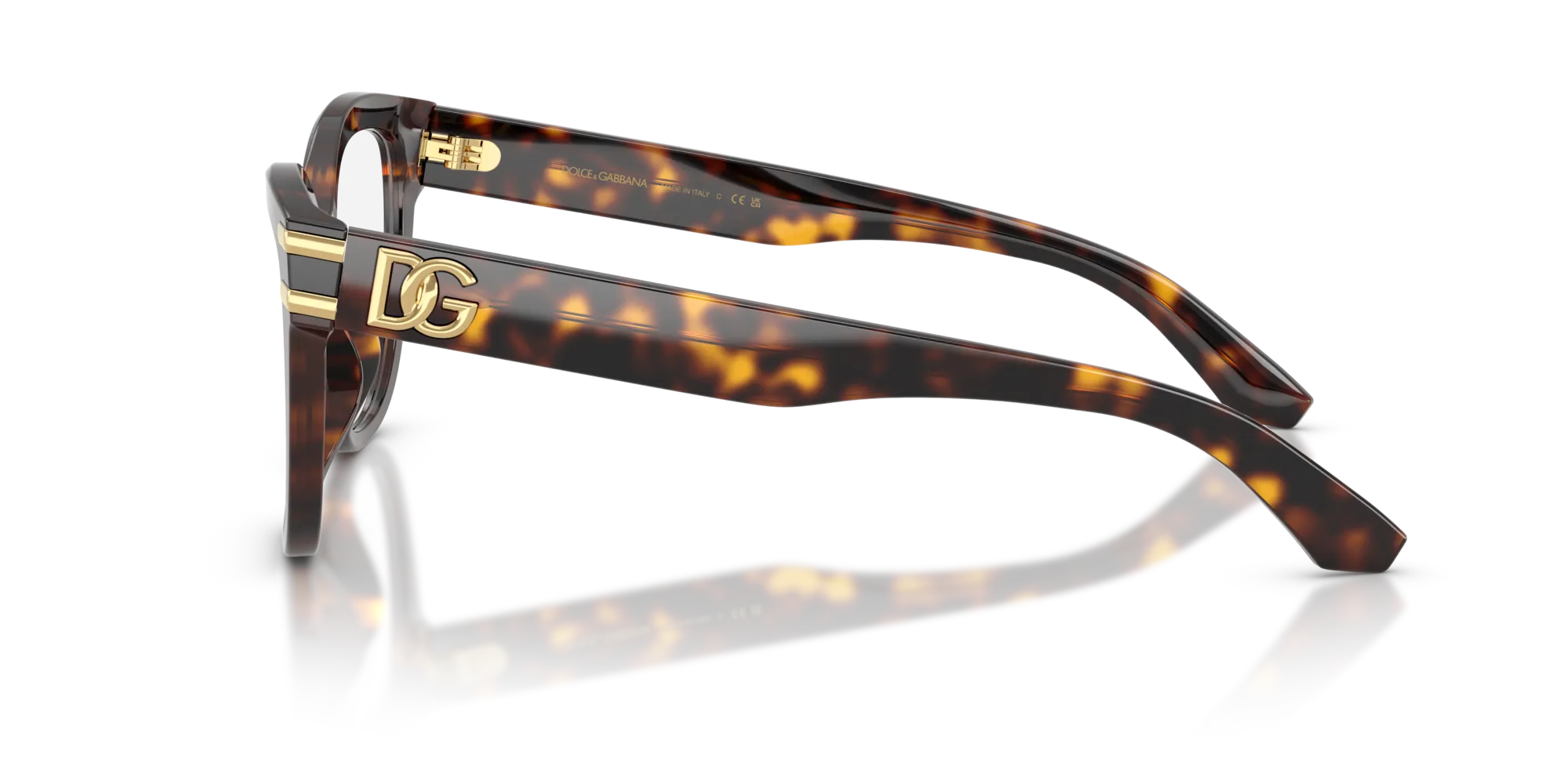 Dolce & Gabbana DG3418 502 Montature da vista Acetato Tartaruga Farfalla Normale - immagine 4