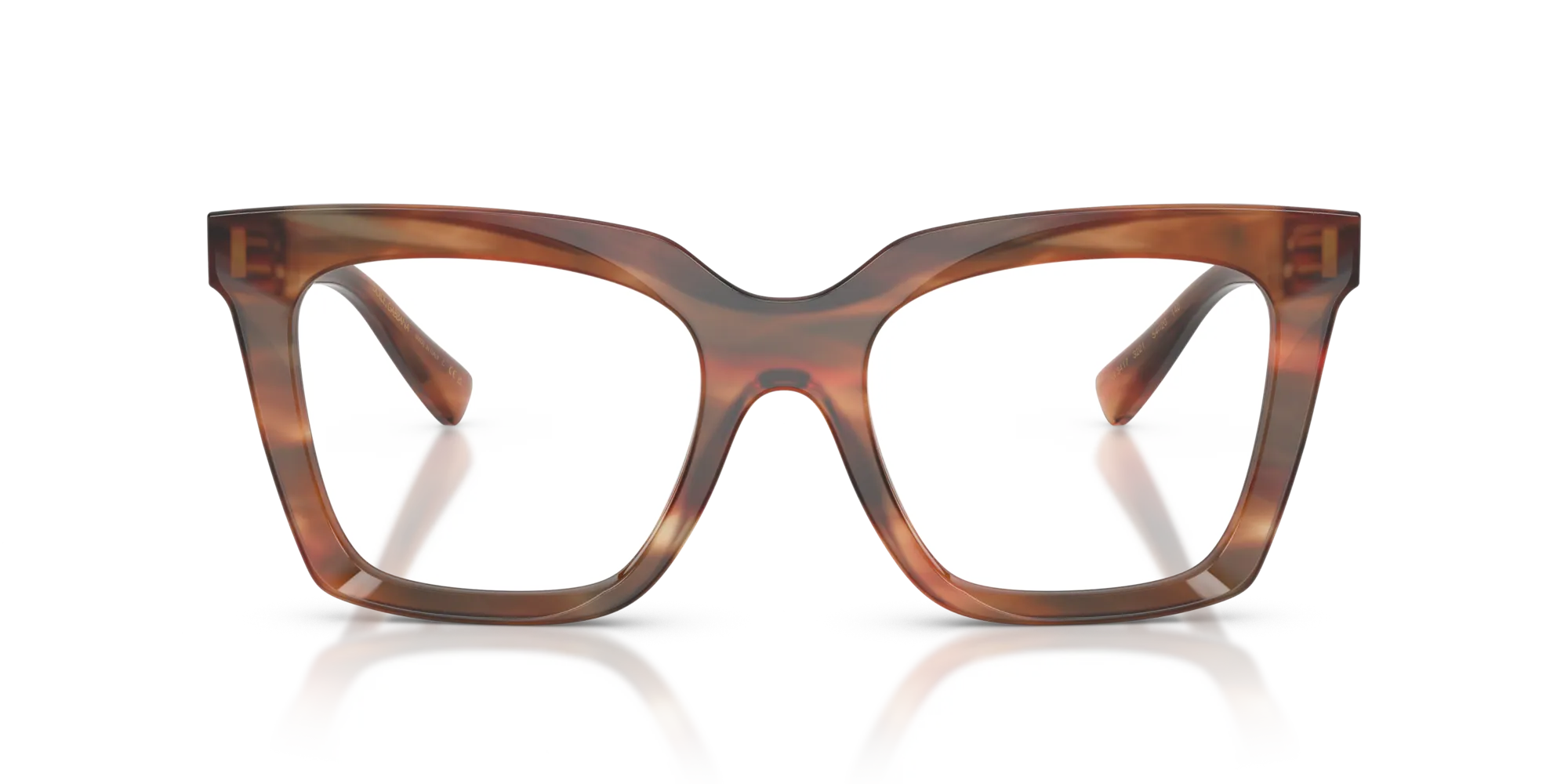Dolce & Gabbana DG3417 3221 Montature da vista Acetato Tartaruga Squadrata Normale - immagine 3