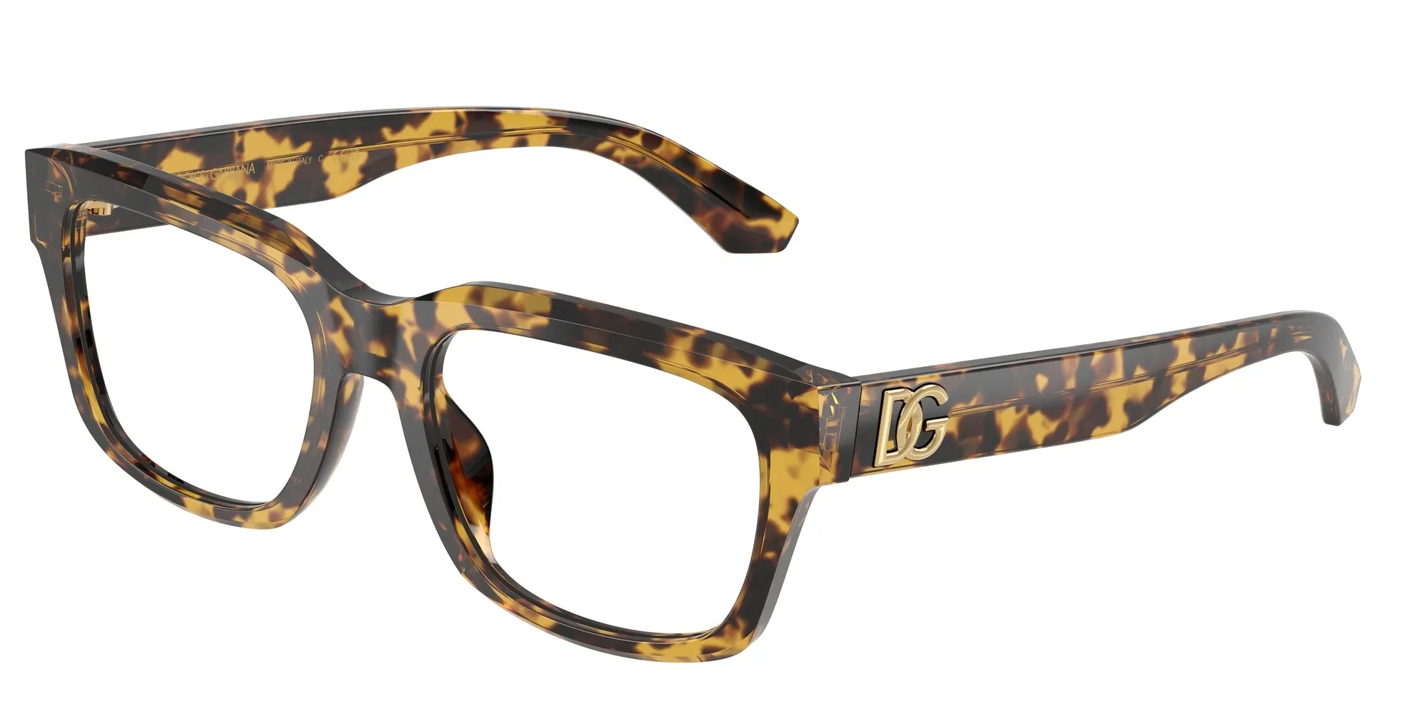 Dolce & Gabbana DG3416 3330 Montature da vista Acetato Tartaruga Squadrata Normale - immagine 1