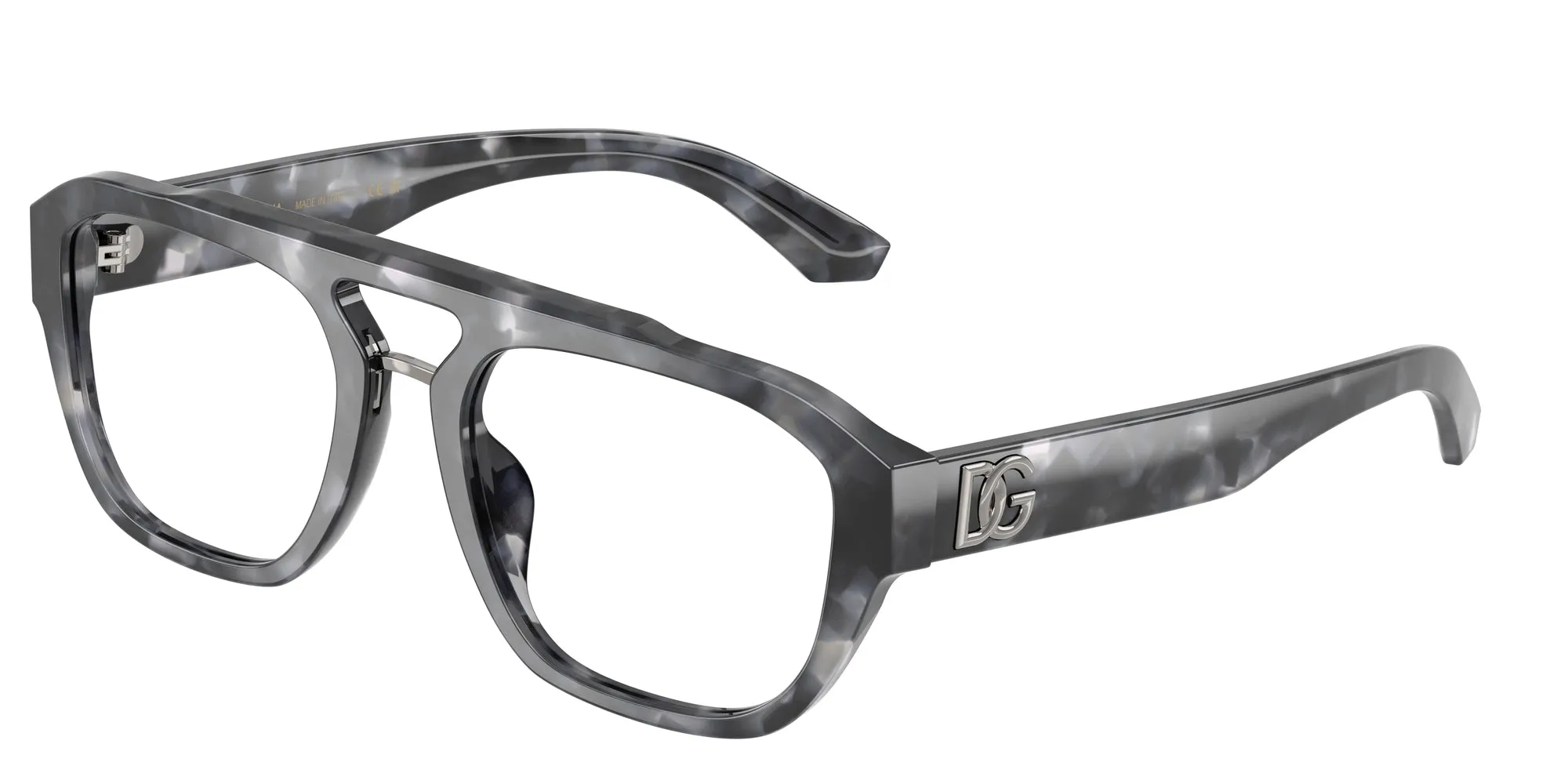 Dolce & Gabbana DG3415 3445 Montature da vista Acetato Tartaruga Pilot Normale - immagine 1