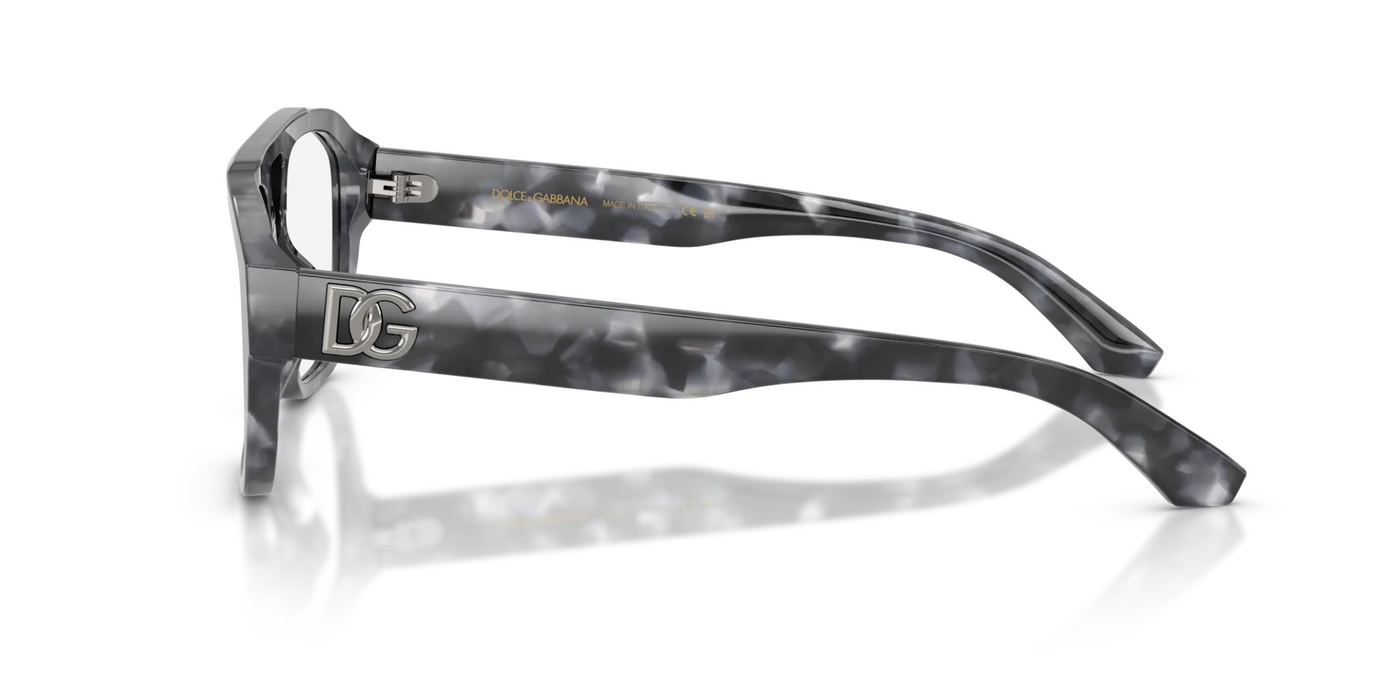 Dolce & Gabbana DG3415 3445 Montature da vista Acetato Tartaruga Pilot Normale - immagine 4