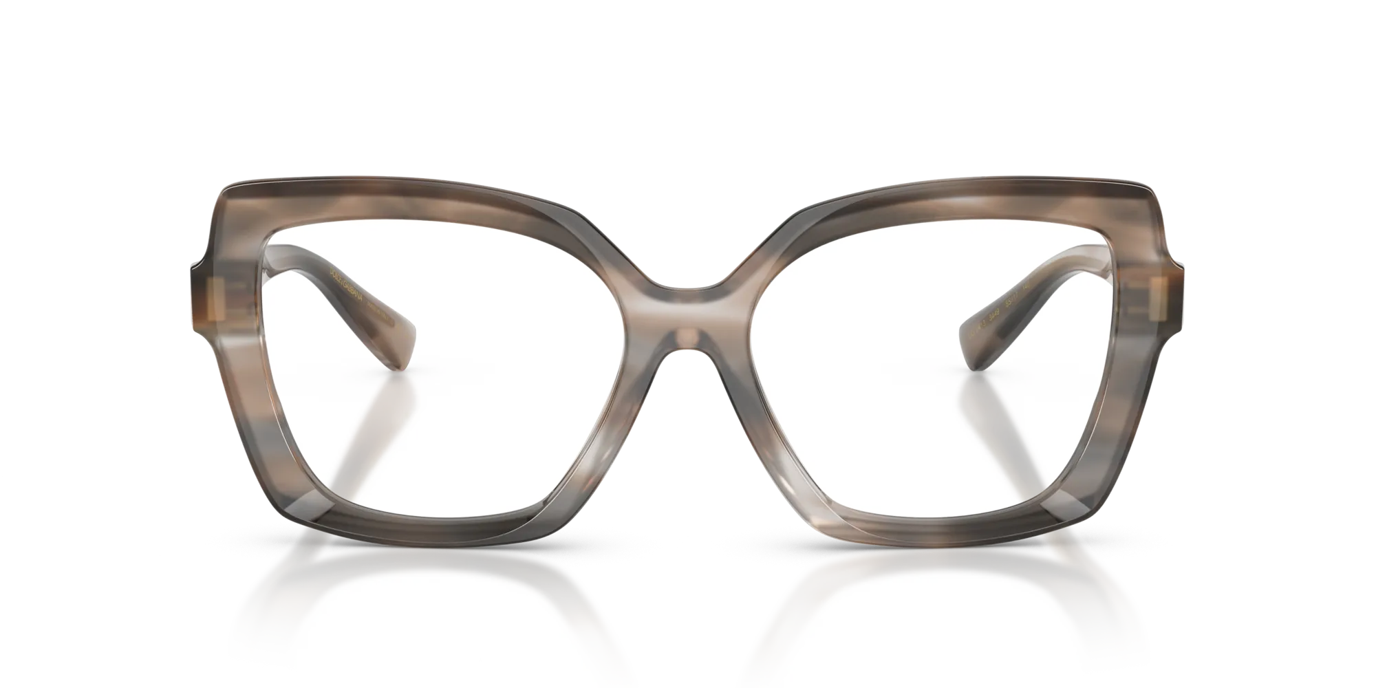Dolce & Gabbana DG3413 3449 Montature da vista Acetato Grigio Farfalla Normale - immagine 3