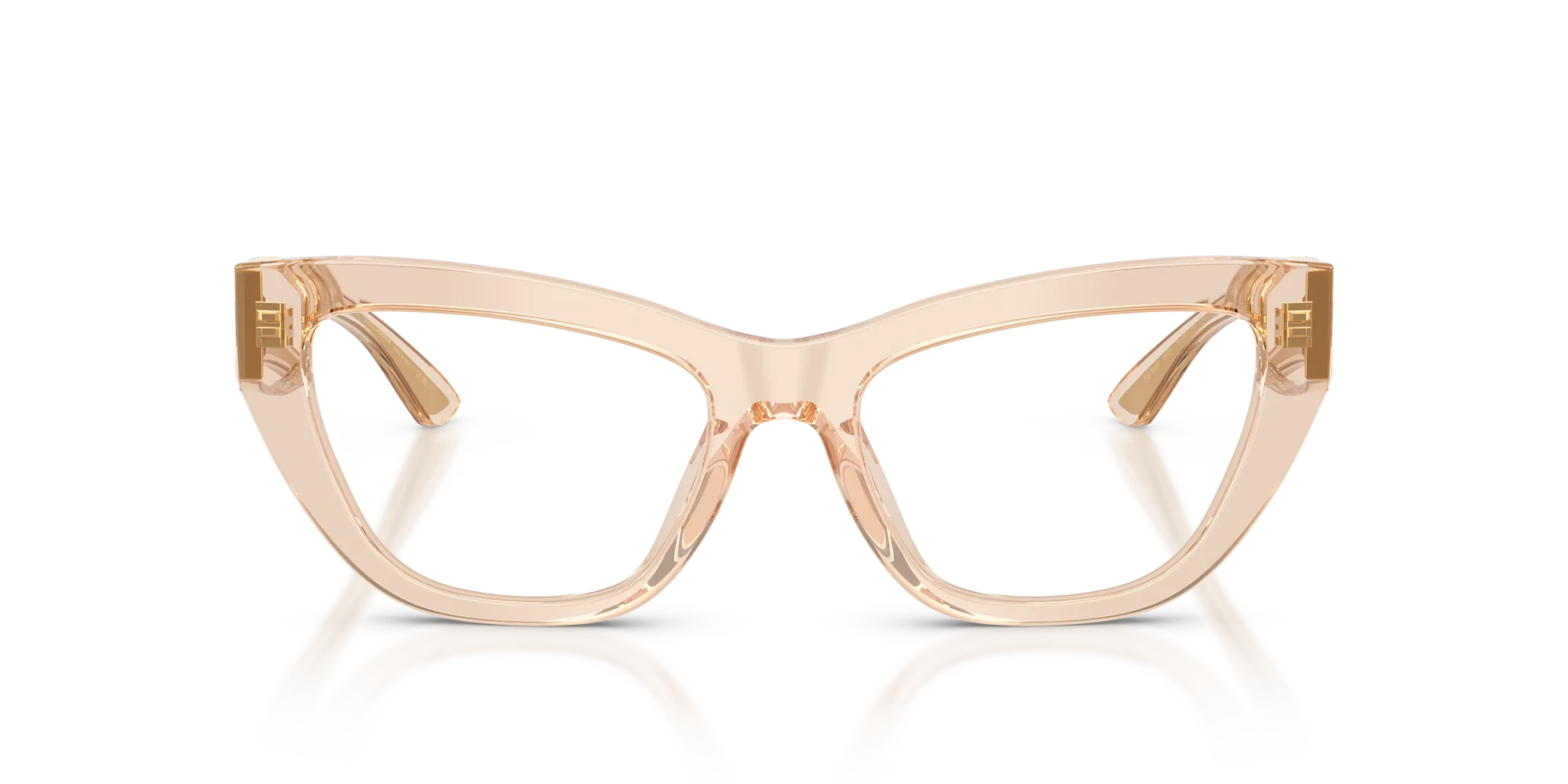 Dolce & Gabbana DG3412 3432 Montature da vista Acetato Marrone Cat Eye Normale - immagine 3