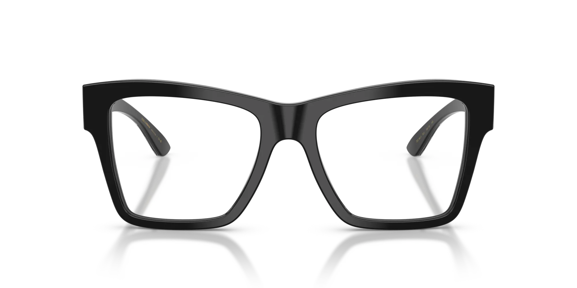Dolce & Gabbana DG3411 501 Montature da vista Acetato Nero Squadrata Normale - immagine 3