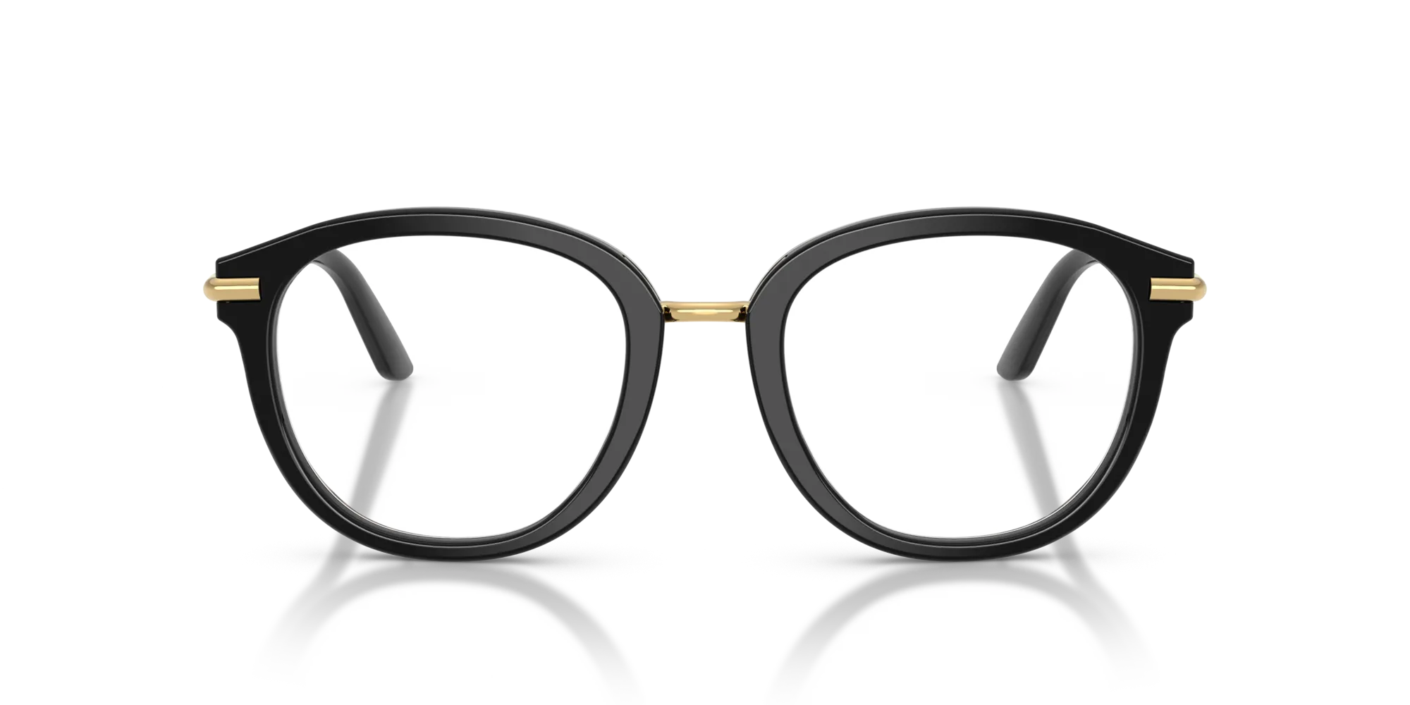 Dolce & Gabbana DG3410 3299 Montature da vista Acetato Nero Pantos Normale - immagine 3