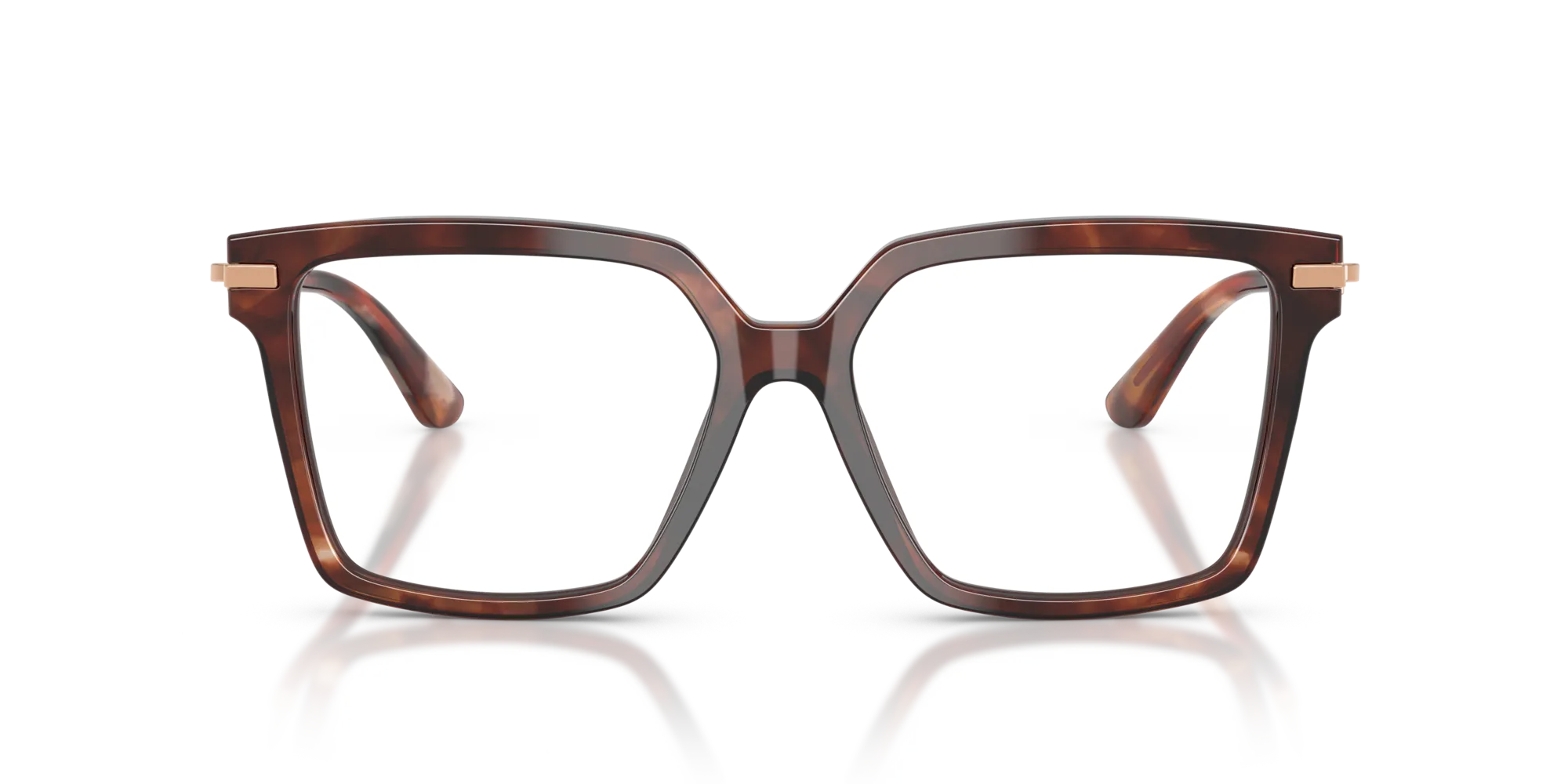 Dolce & Gabbana DG3397 3222 Montature da vista Acetato Tartaruga Squadrata Normale - immagine 3