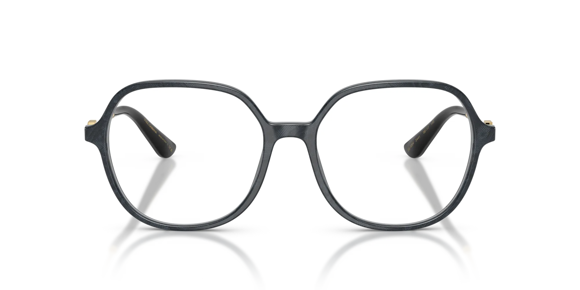 Dolce & Gabbana DG3364 3441 Montature da vista Acetato Grigio Farfalla Normale - immagine 3