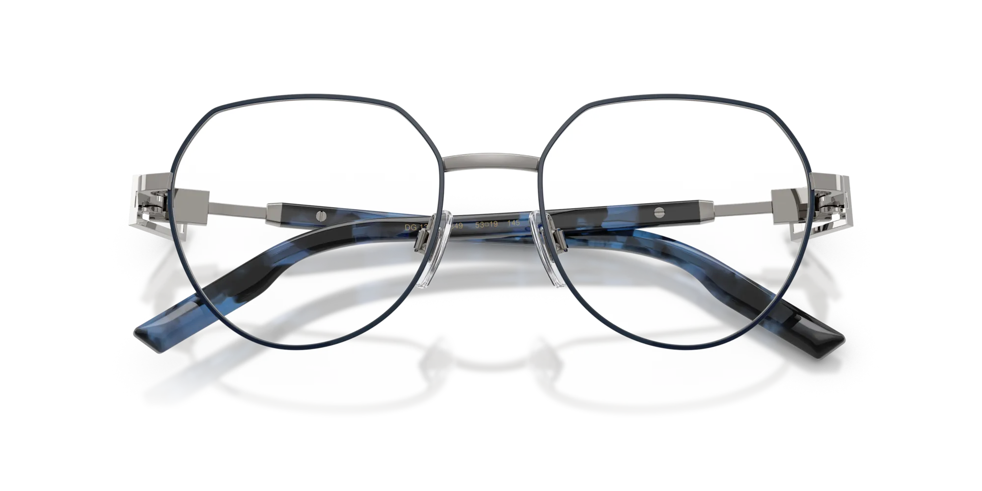 Dolce & Gabbana DG1362 1349 Montature da vista Metallo Blu Pantos Normale - immagine 2
