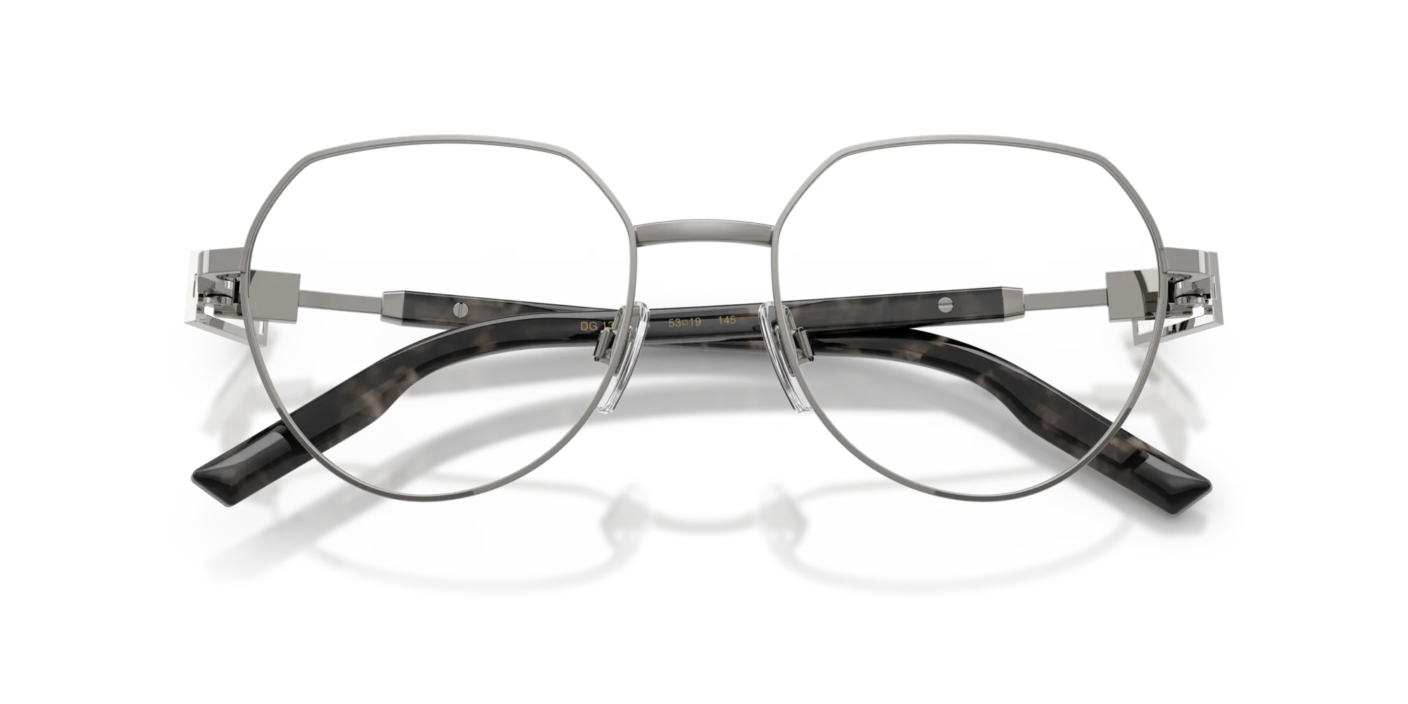 Dolce & Gabbana DG1362 04 Montature da vista Metallo Grigio Pantos Normale - immagine 2