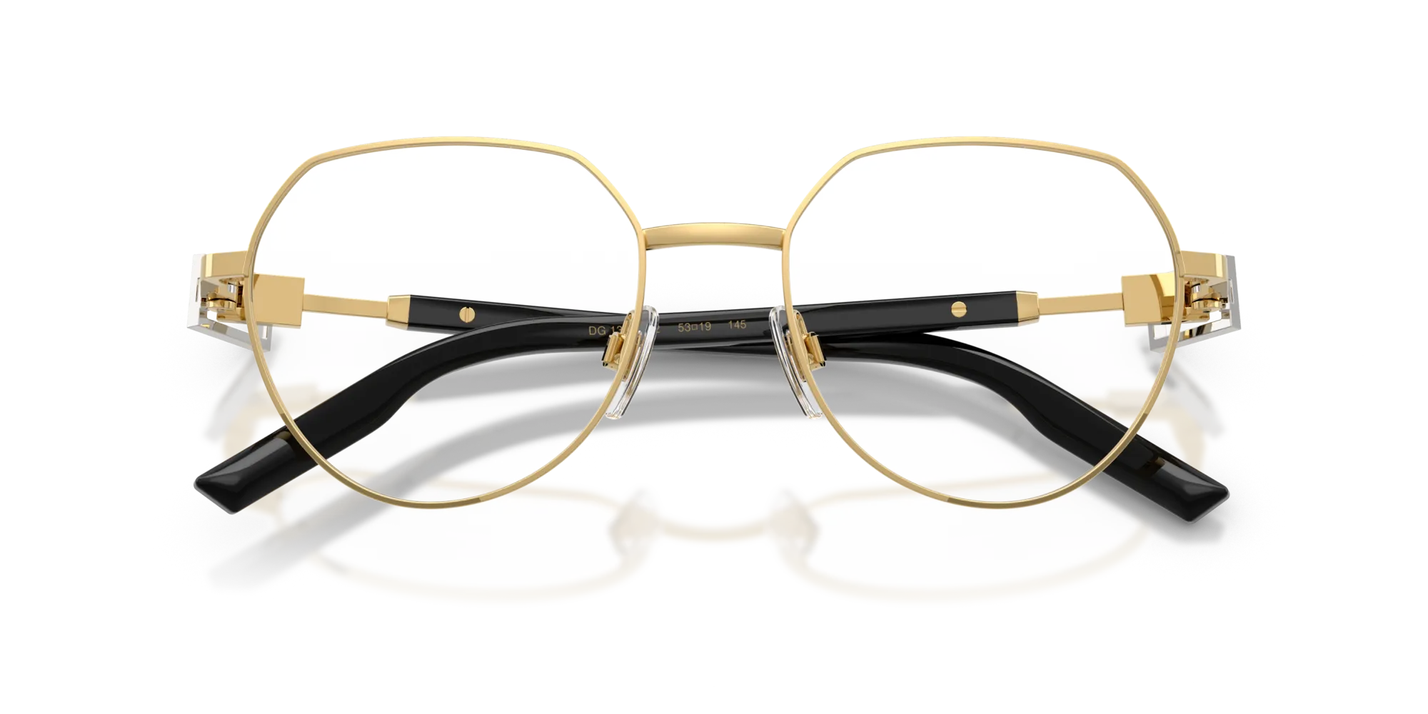 Dolce & Gabbana DG1362 02 Montature da vista Metallo Oro Pantos Normale - immagine 2