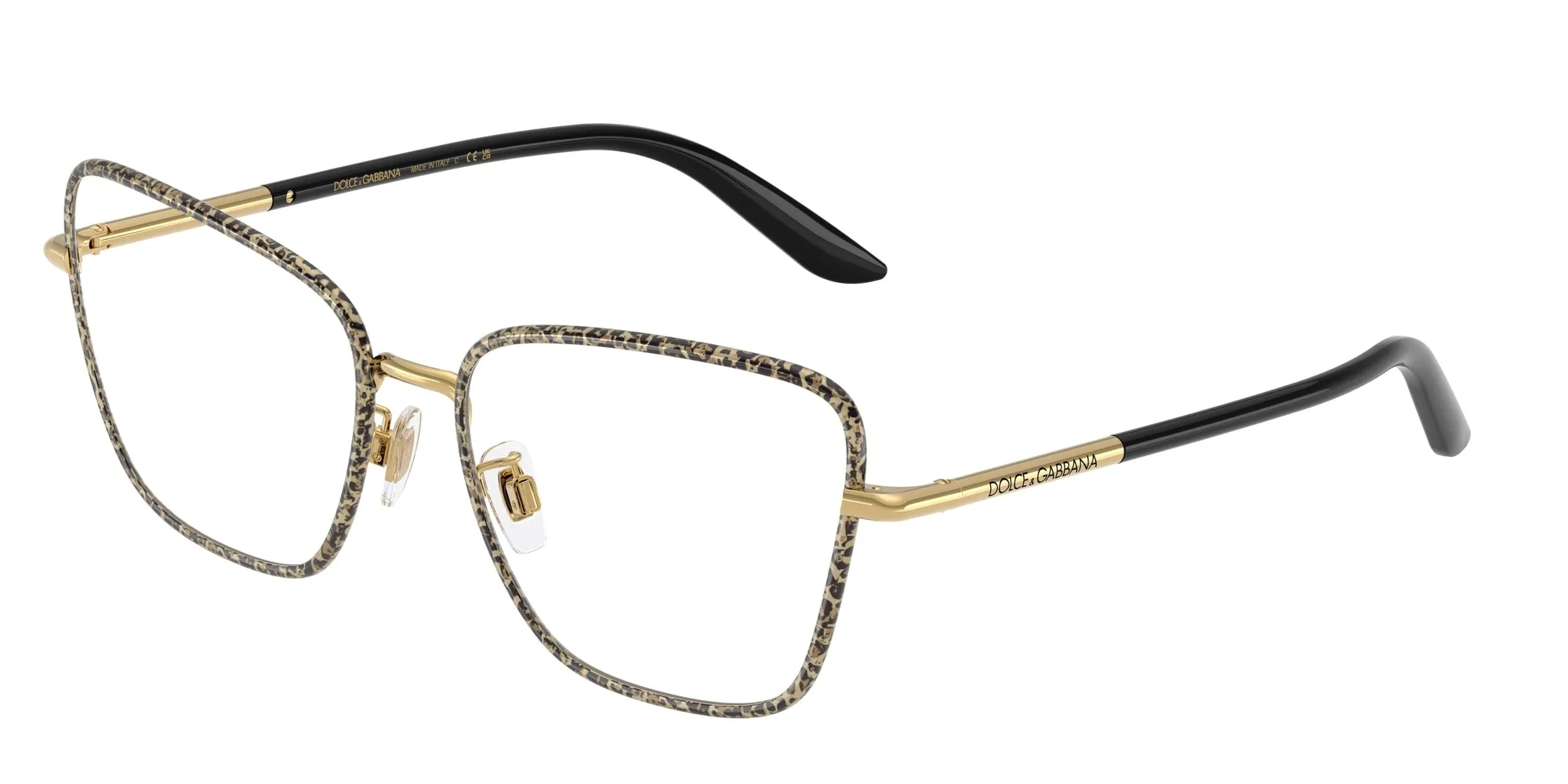 Dolce & Gabbana DG1359 1364 Montature da vista Metallo Oro Cat Eye Normale - immagine 1