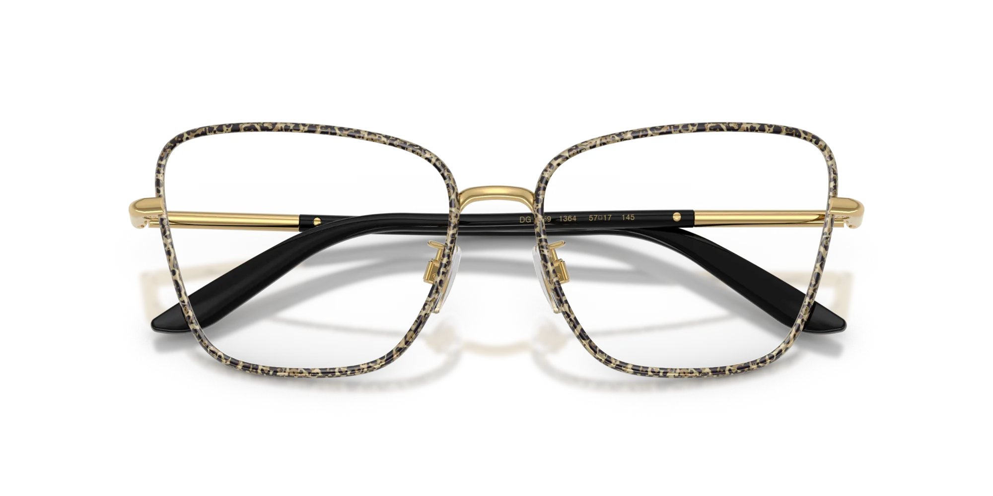 Dolce & Gabbana DG1359 1364 Montature da vista Metallo Oro Cat Eye Normale - immagine 2