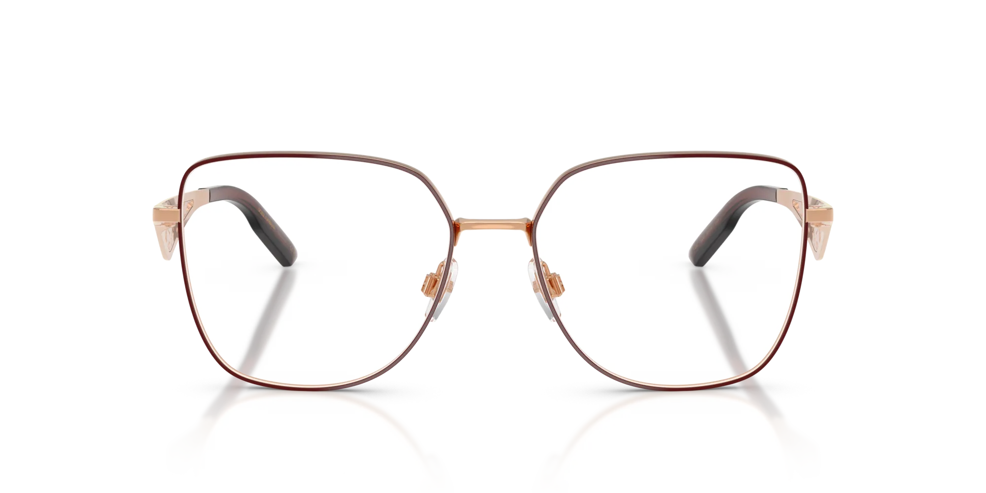 Dolce & Gabbana DG1358 1333 Montature da vista Metallo Oro Trasparente Squadrata Normale - immagine 3