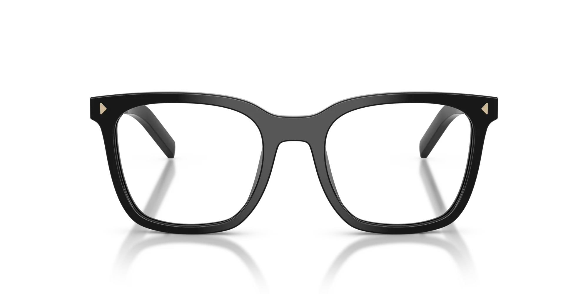 Prada PR B11V 16K1O1 Montature da vista Acetato Nero Pillow Normale - immagine 3
