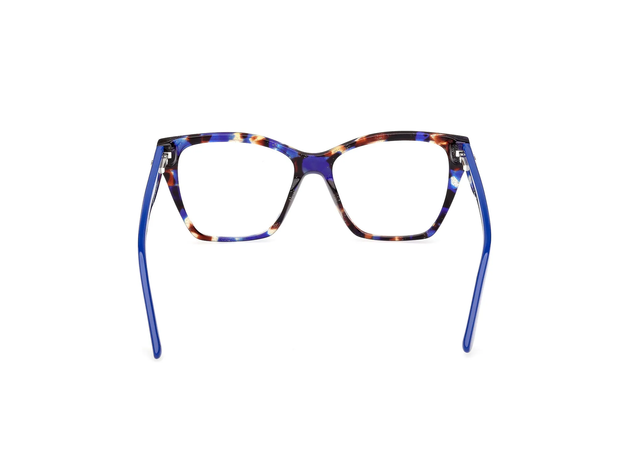 Guess GU50235 92 Montature da vista Acetato Blu Squadrata Normale - immagine 4