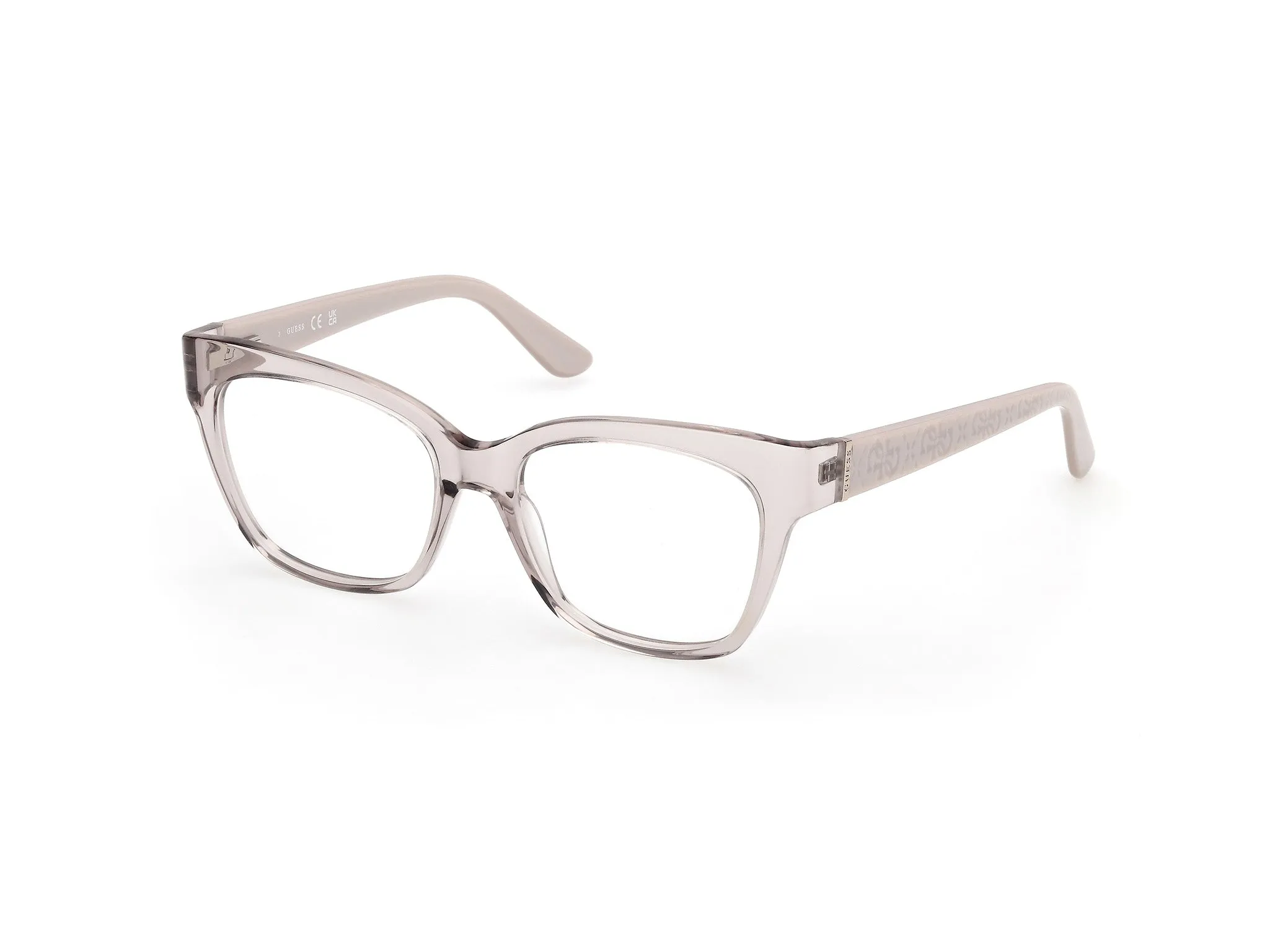 Guess GU50233 20 Montature da vista Acetato Grigio Squadrata Normale - immagine 1