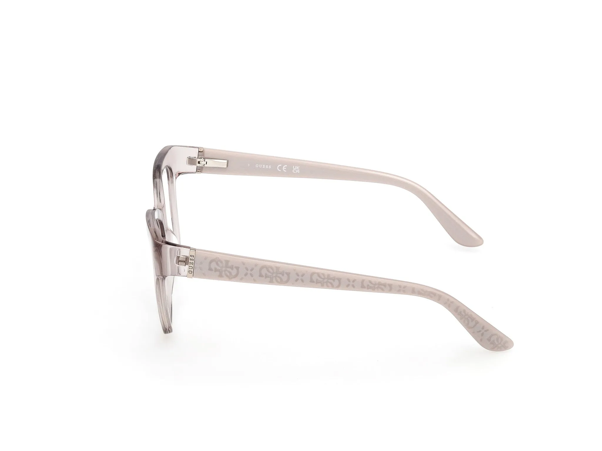 Guess GU50233 20 Montature da vista Acetato Grigio Squadrata Normale - immagine 3