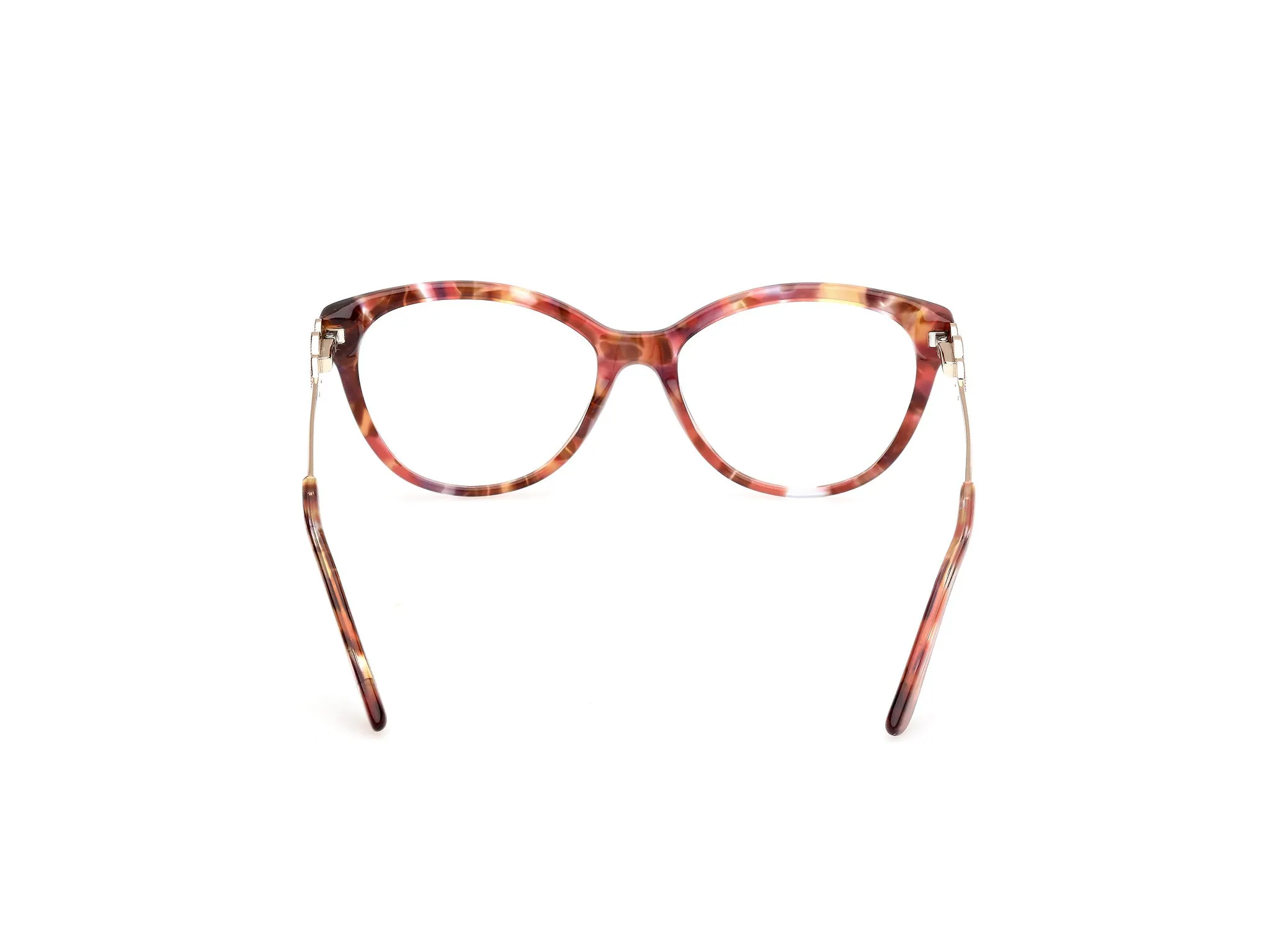 Guess GU50230 68 Montature da vista Acetato Rosso Cat Eye Normale - immagine 4